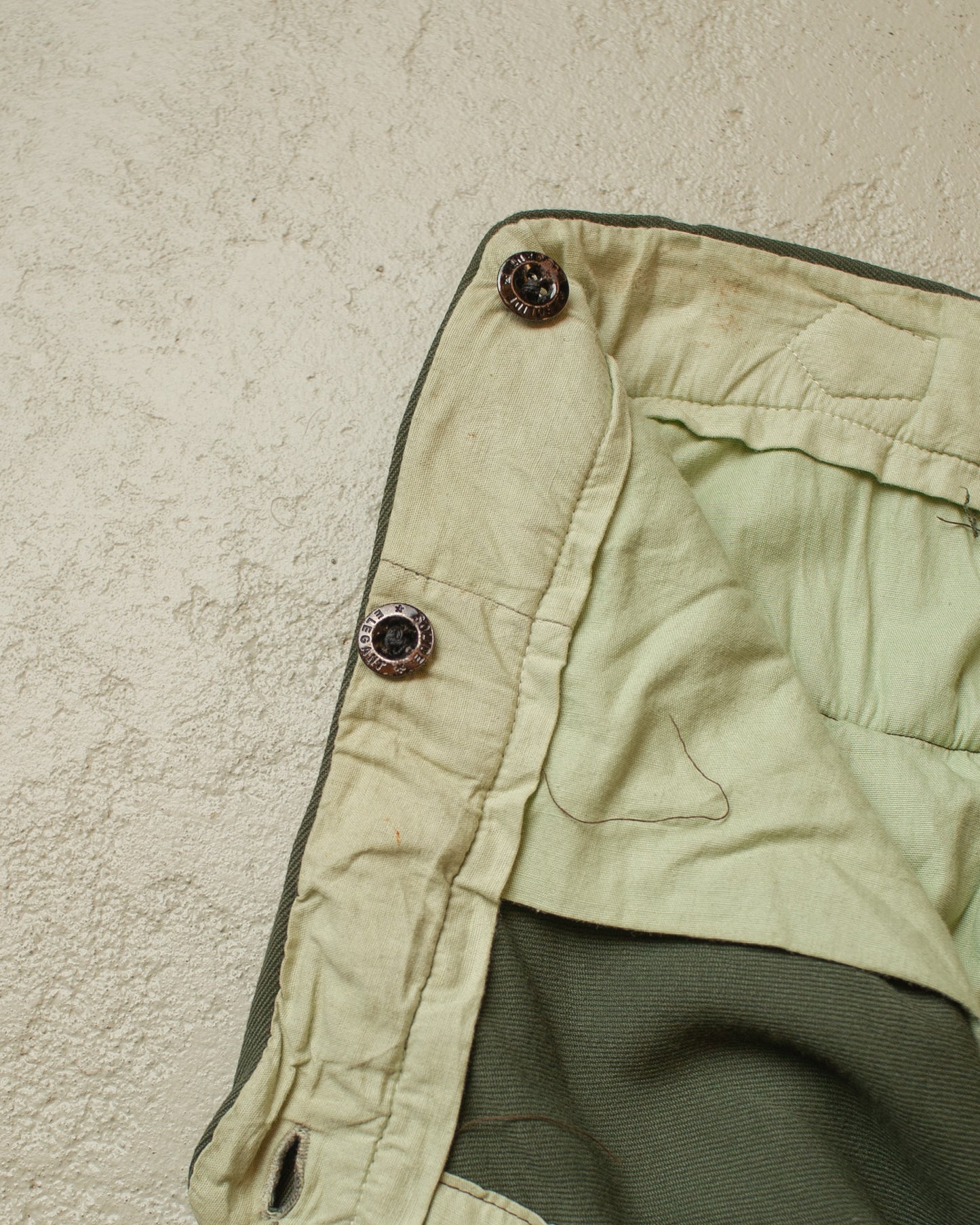 1950s Faded "Cinchback" Slacks green - W34 L32