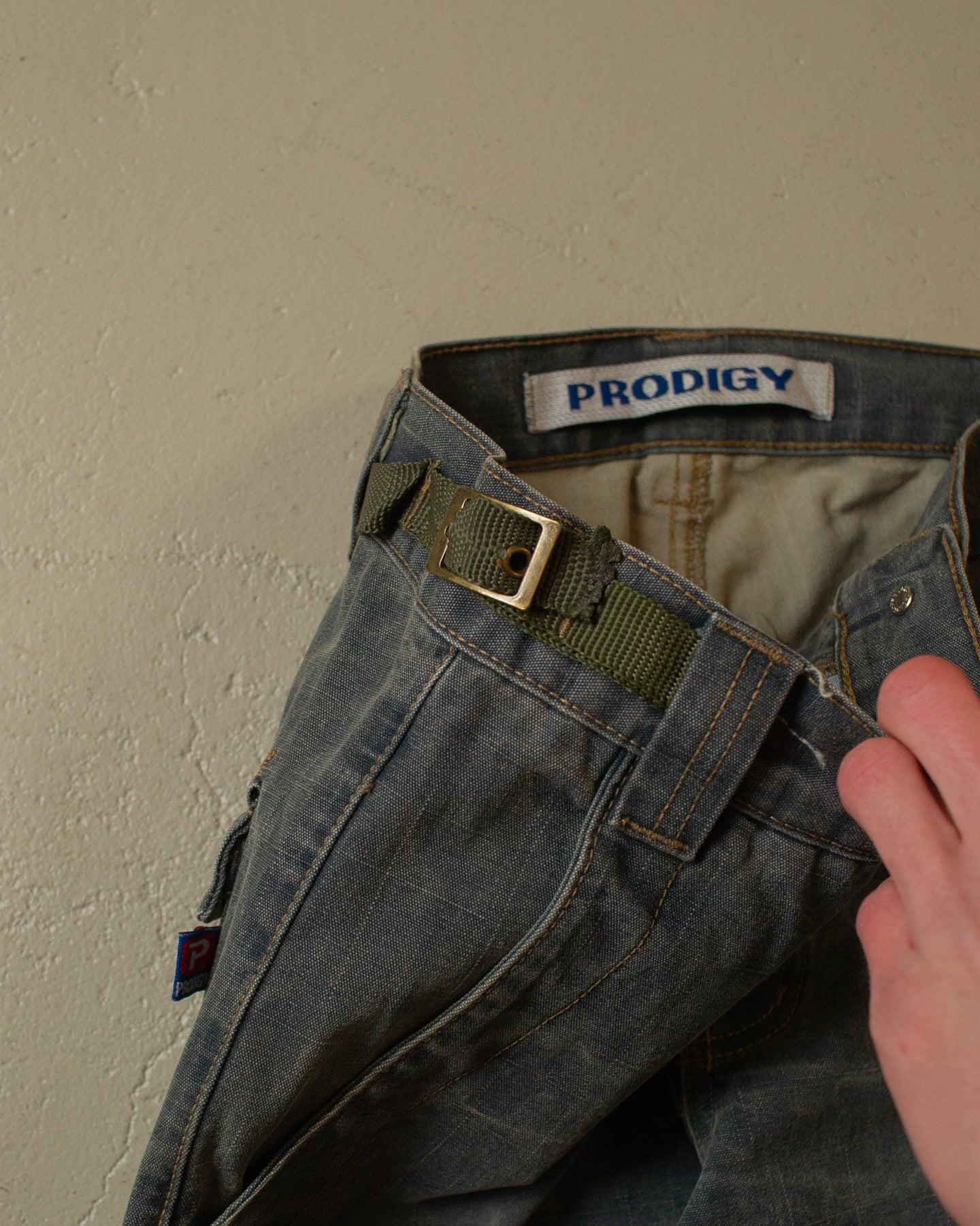 2000s Prodigy Stone washed Jeans grey - 31x33