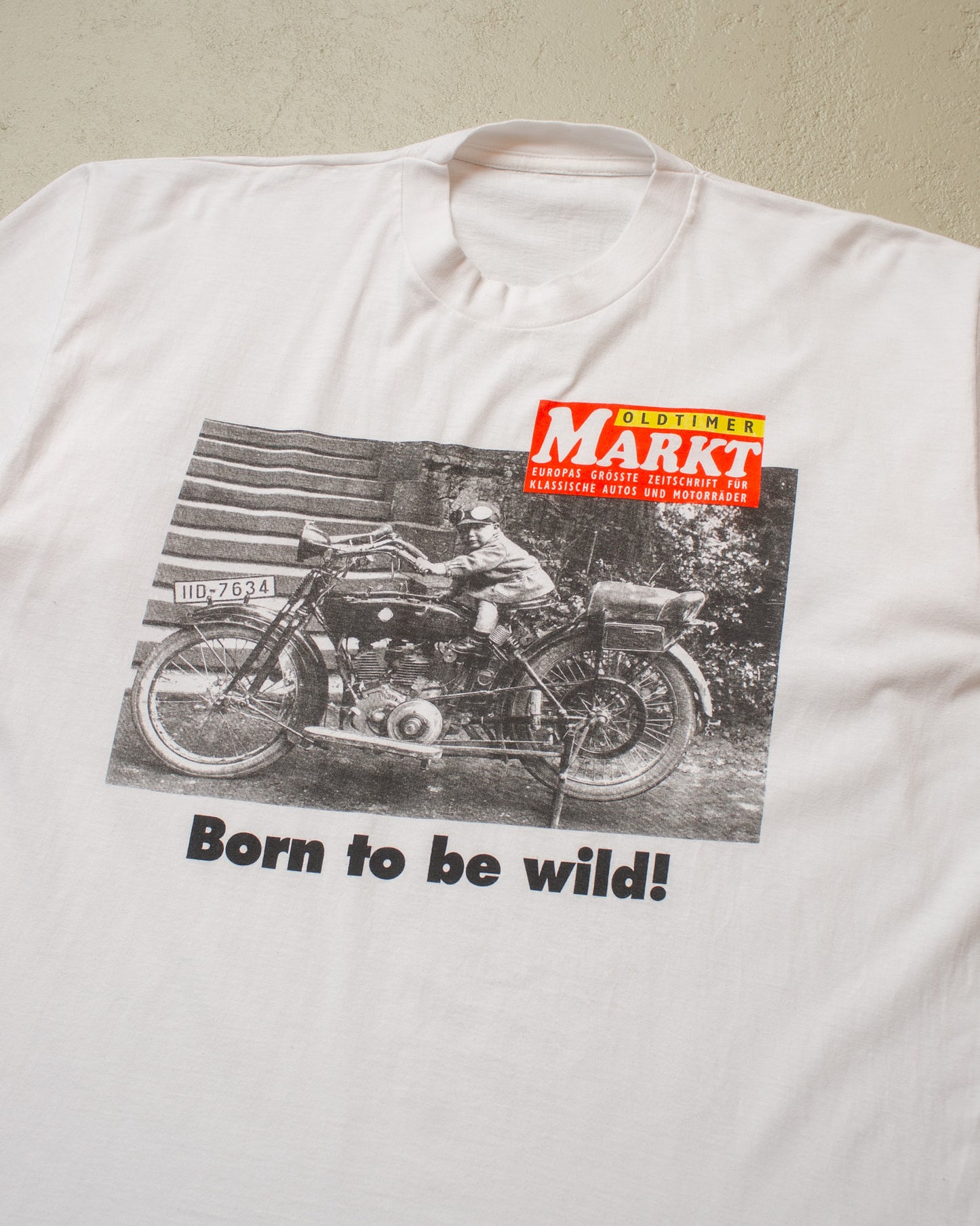 1990s Oldtimer Markt Promo T-shirt white - XL