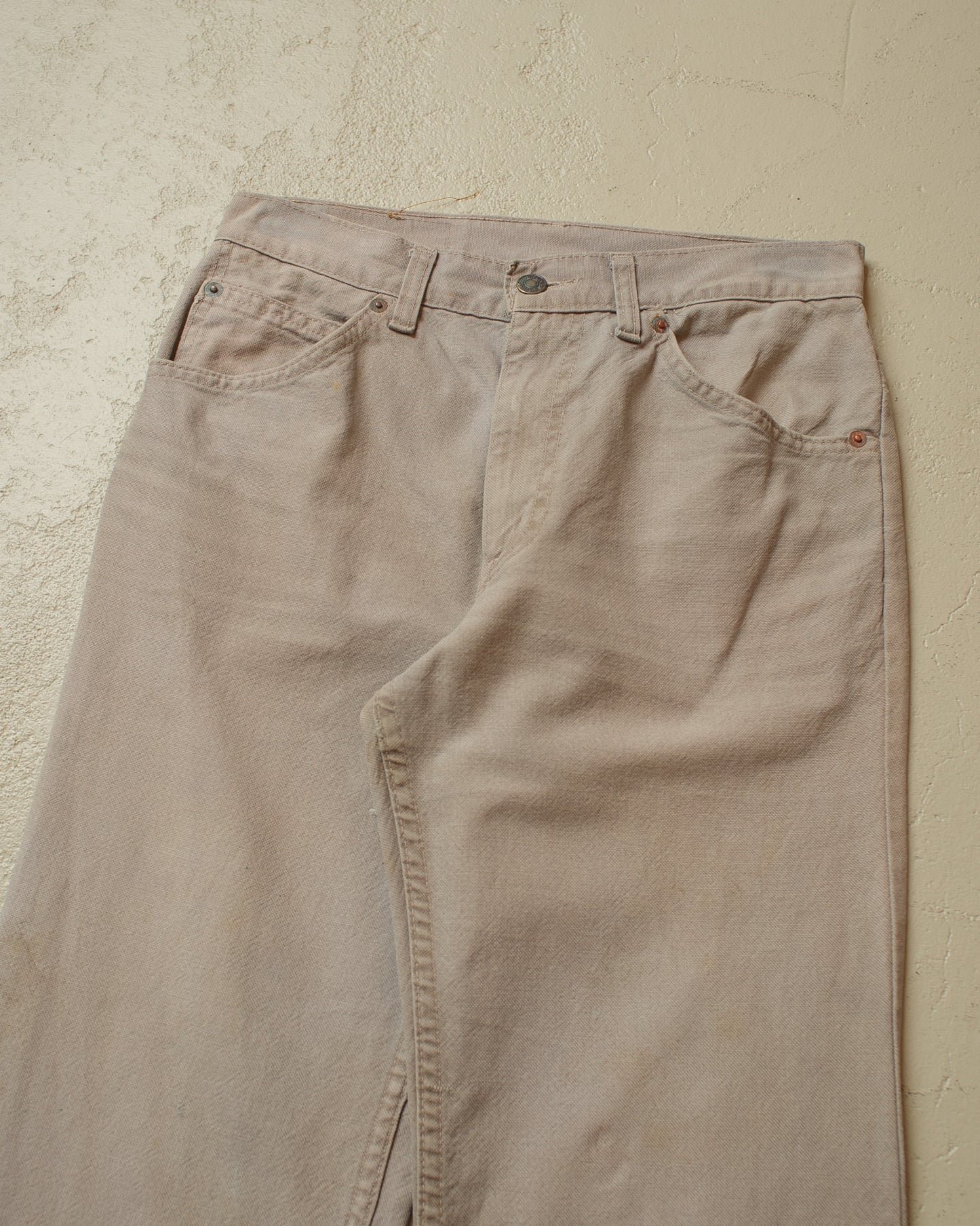 1980s stained Levi´s Jeans grey - W28 L33