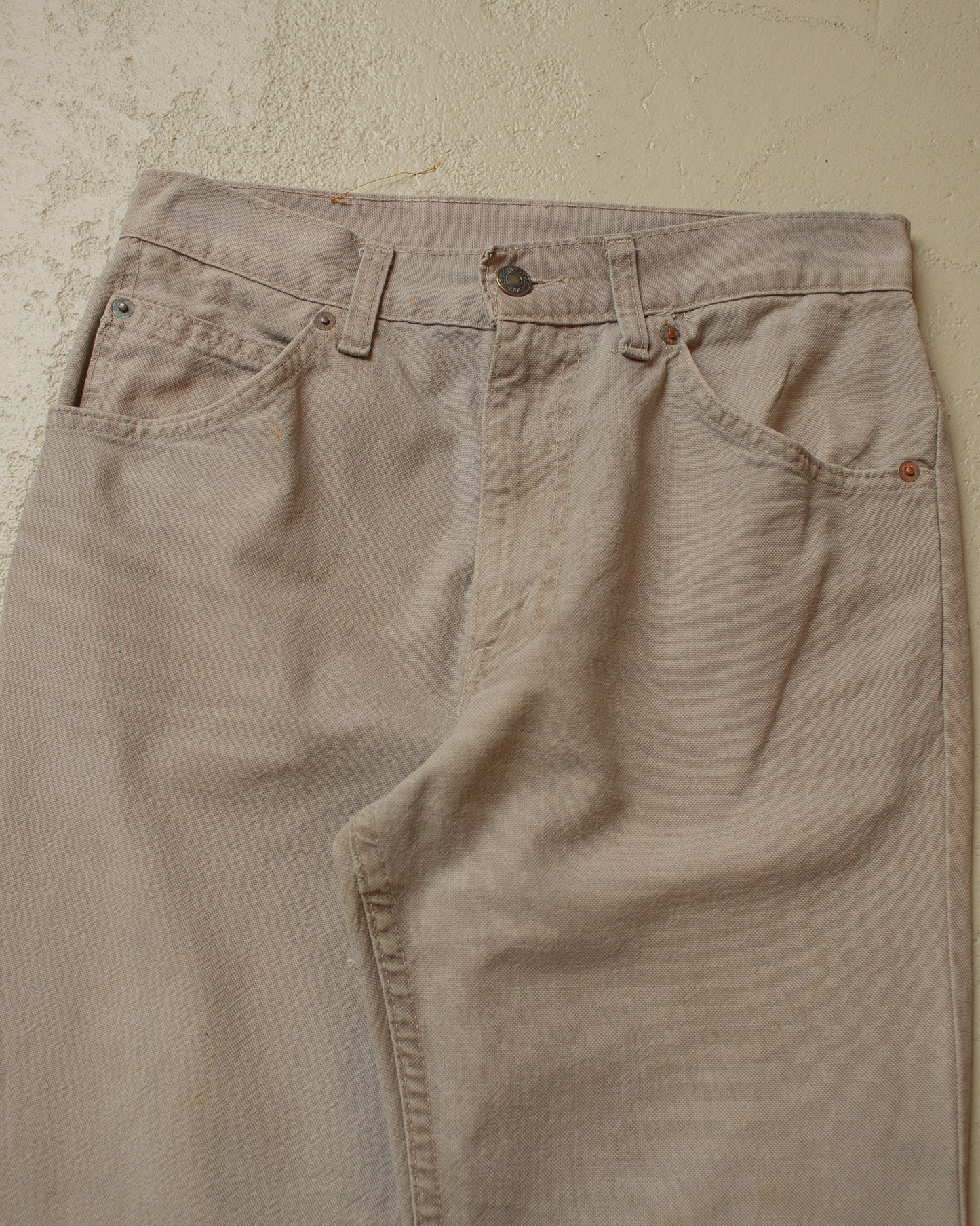 1980s stained Levi´s Jeans grey - W28 L33