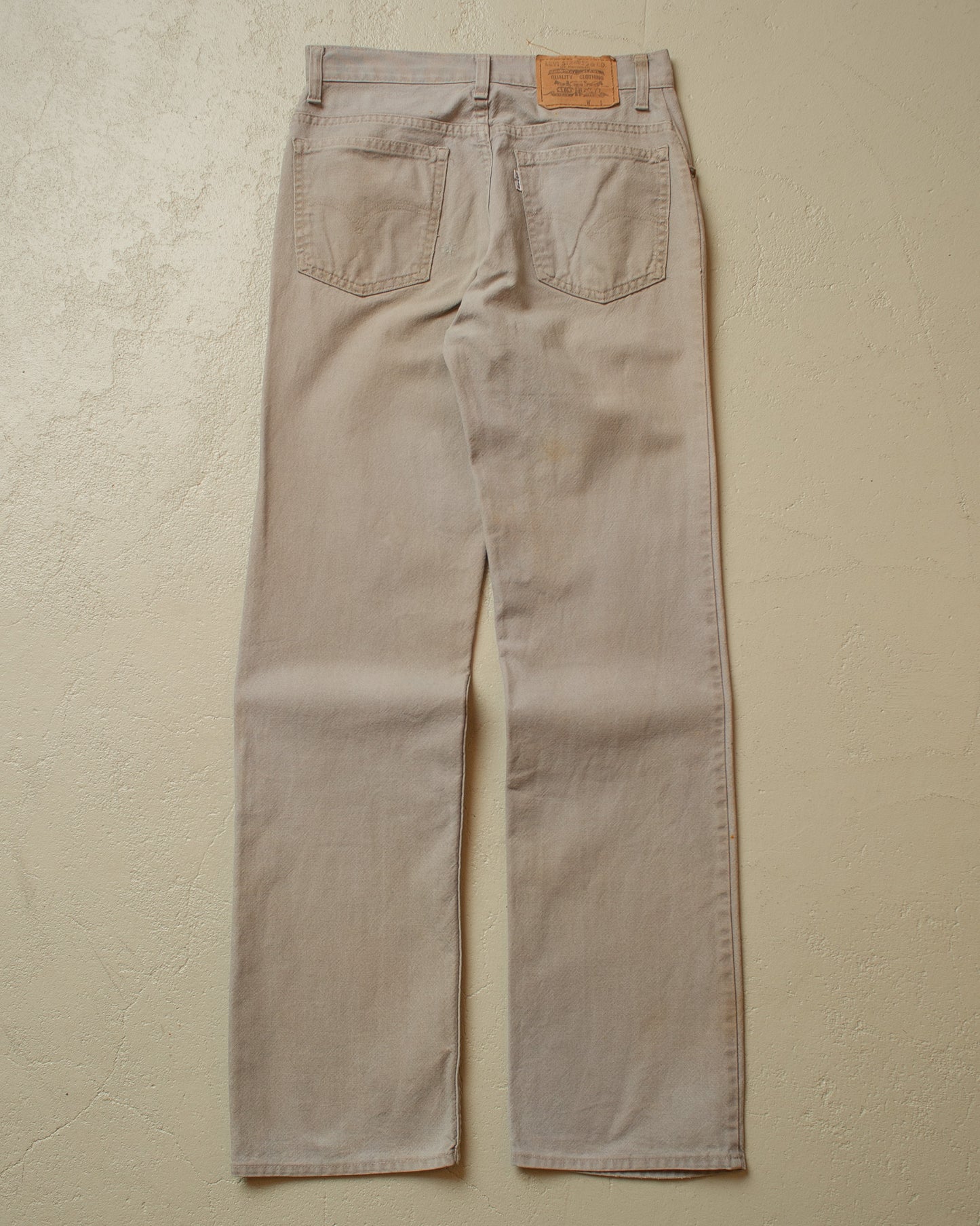 1980s stained Levi´s Jeans grey - W28 L33