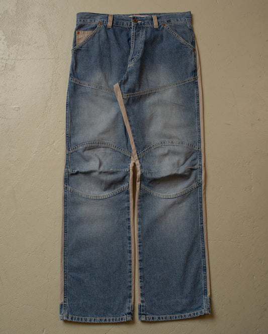 2000s Kenvelo Two Tone Jeans - 31x32