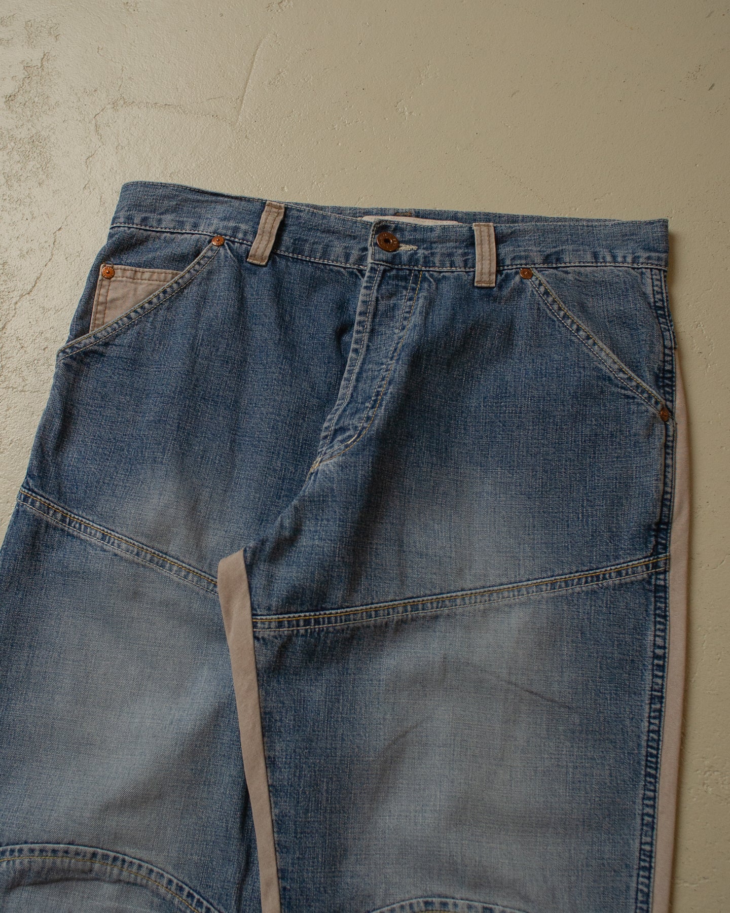 2000s Kenvelo Two Tone Jeans - 31x32