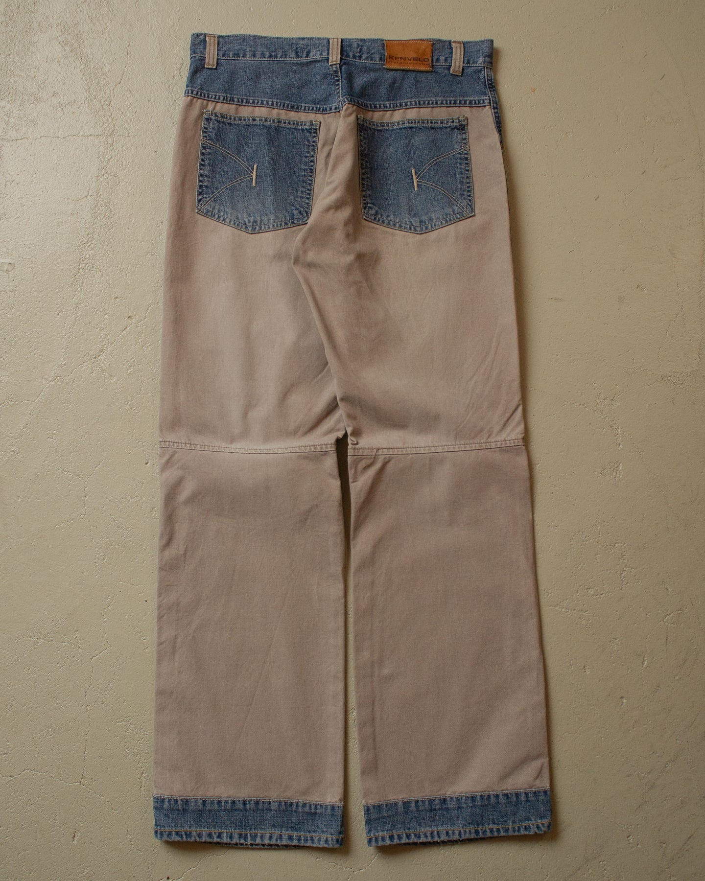 2000s Kenvelo Two Tone Jeans - 31x32