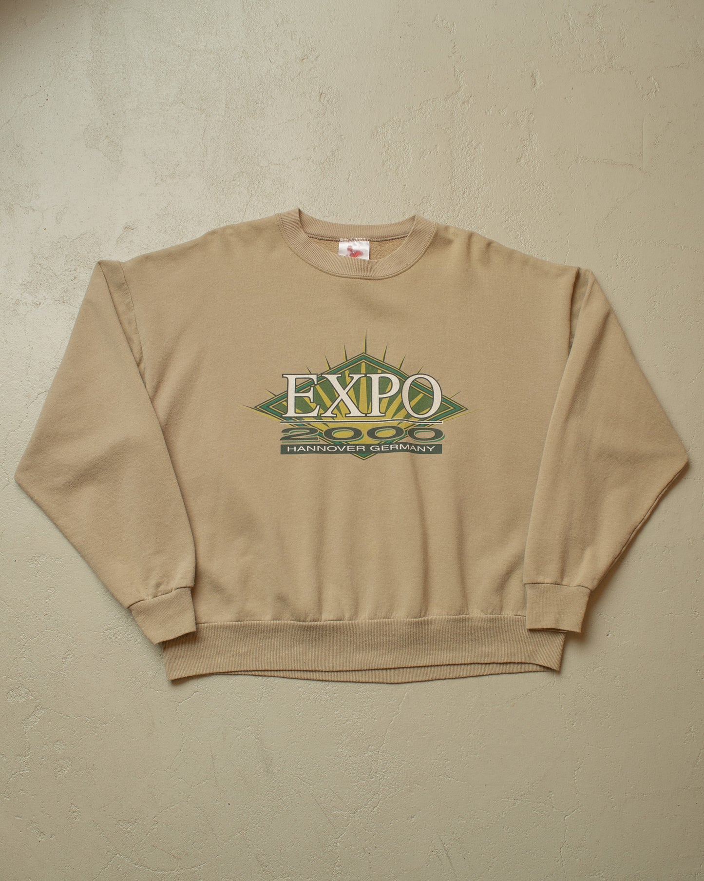 2000 Expo Hannover Sweatshirt beige - XXL