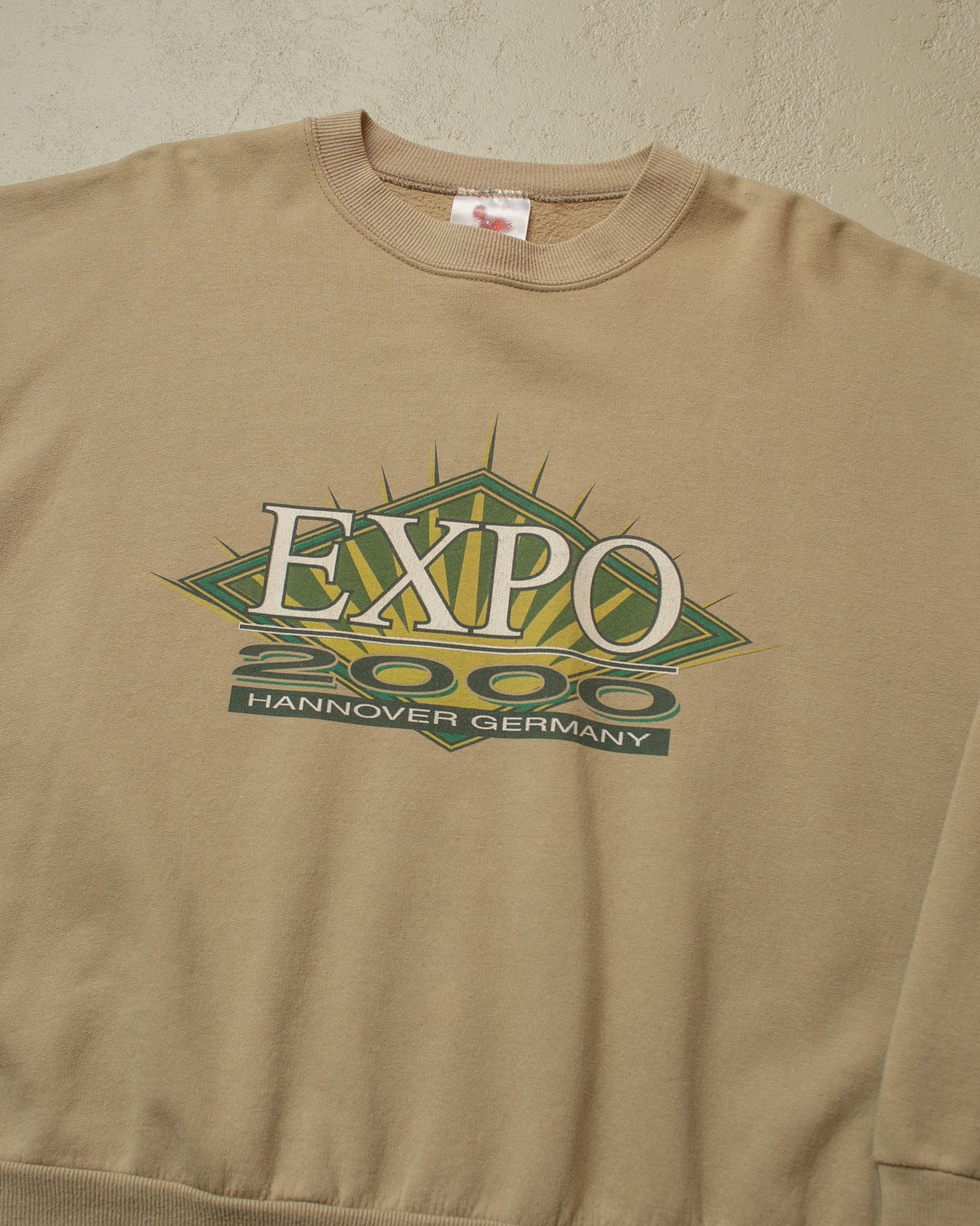 2000 Expo Hannover Sweatshirt beige - XXL