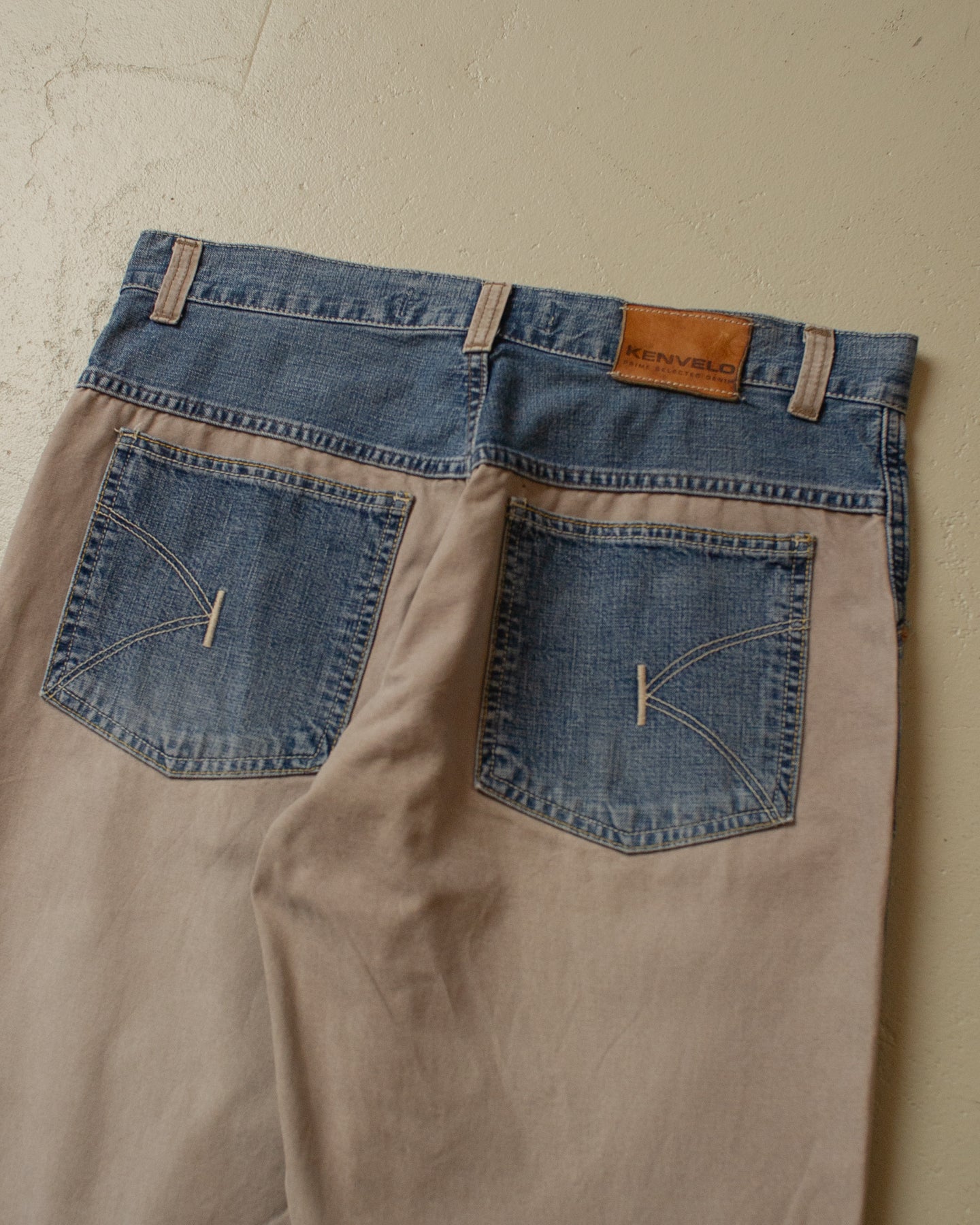 2000s Kenvelo Two Tone Jeans - 31x32