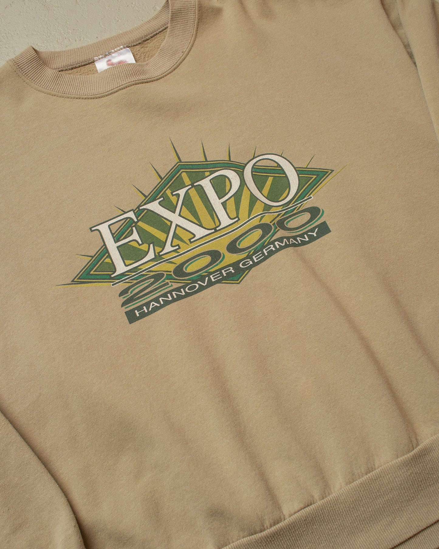 2000 Expo Hannover Sweatshirt beige - XXL