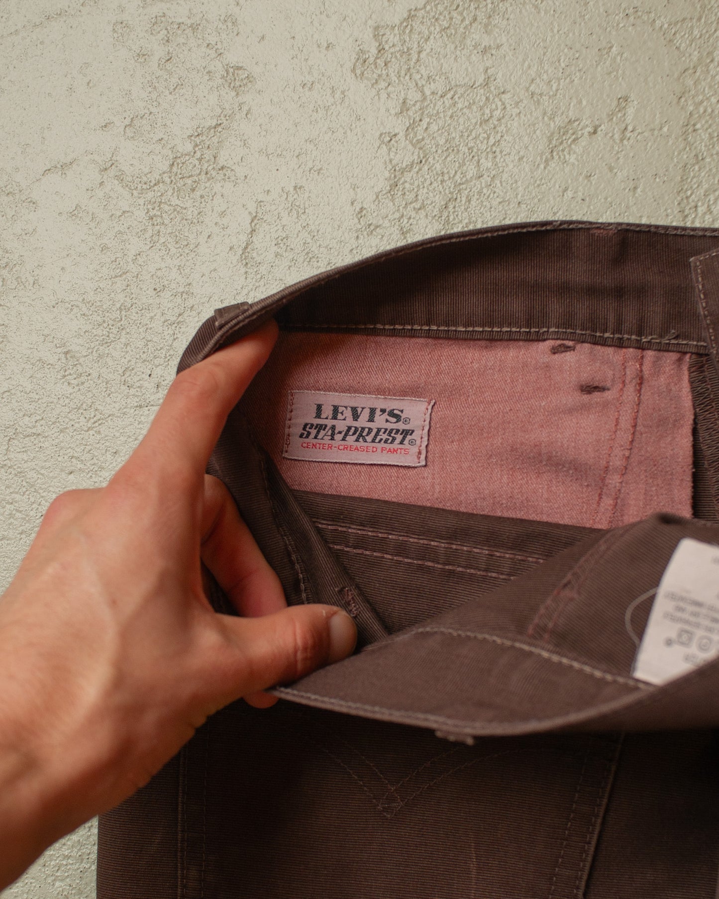 1999 Levi´s Sta Prest Pants brown - W32/33 L32