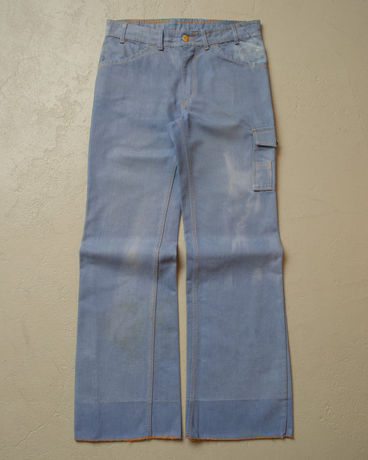1970s Sunfaded Bootcut Jeans - W32 L33