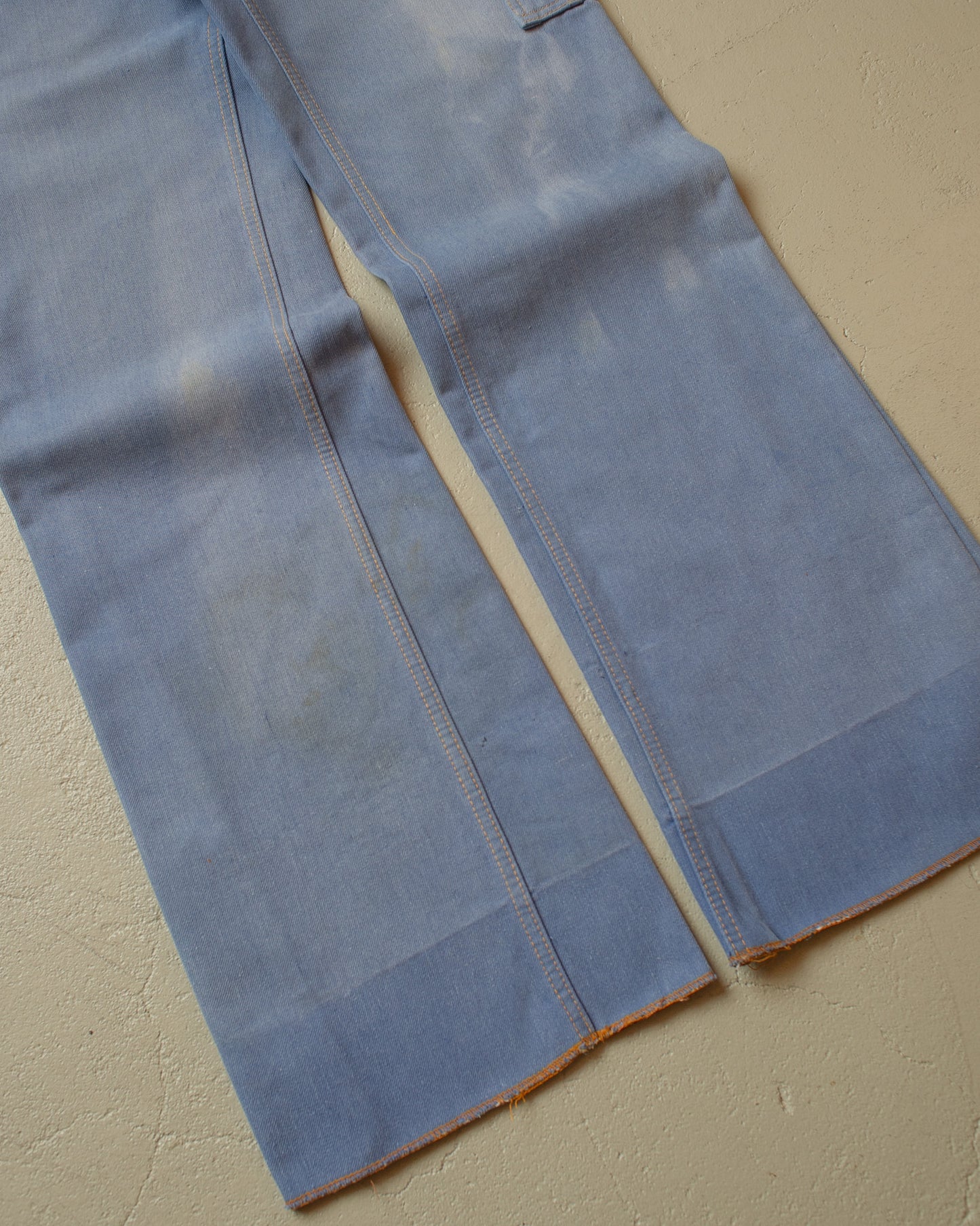 1970s Sunfaded Bootcut Jeans - W32 L33