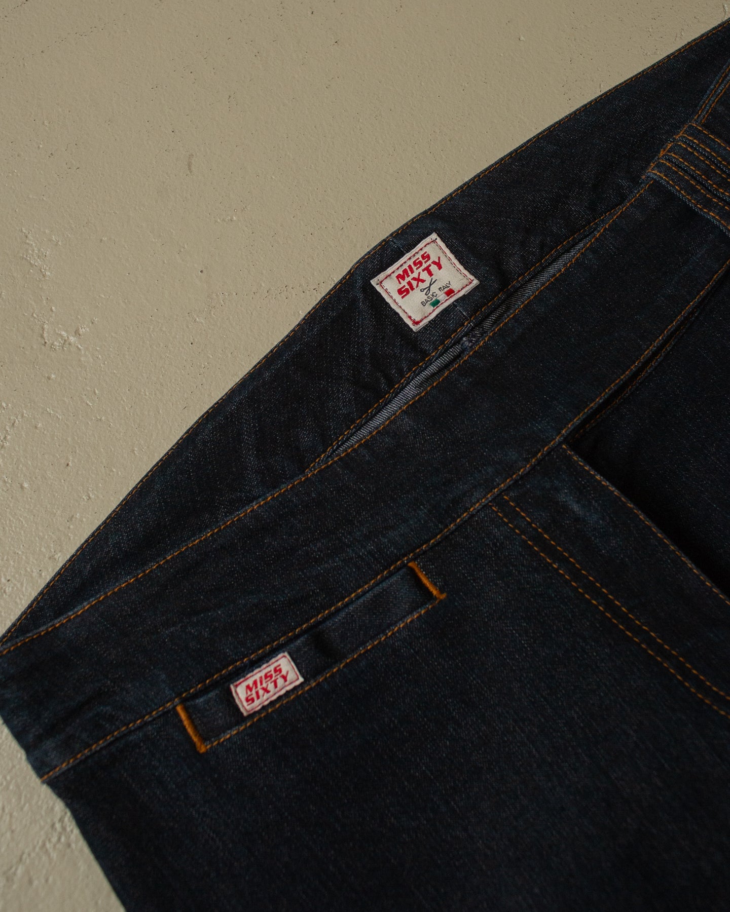 2000s Womens Miss Sixty Flared Jeans navyblue - 34