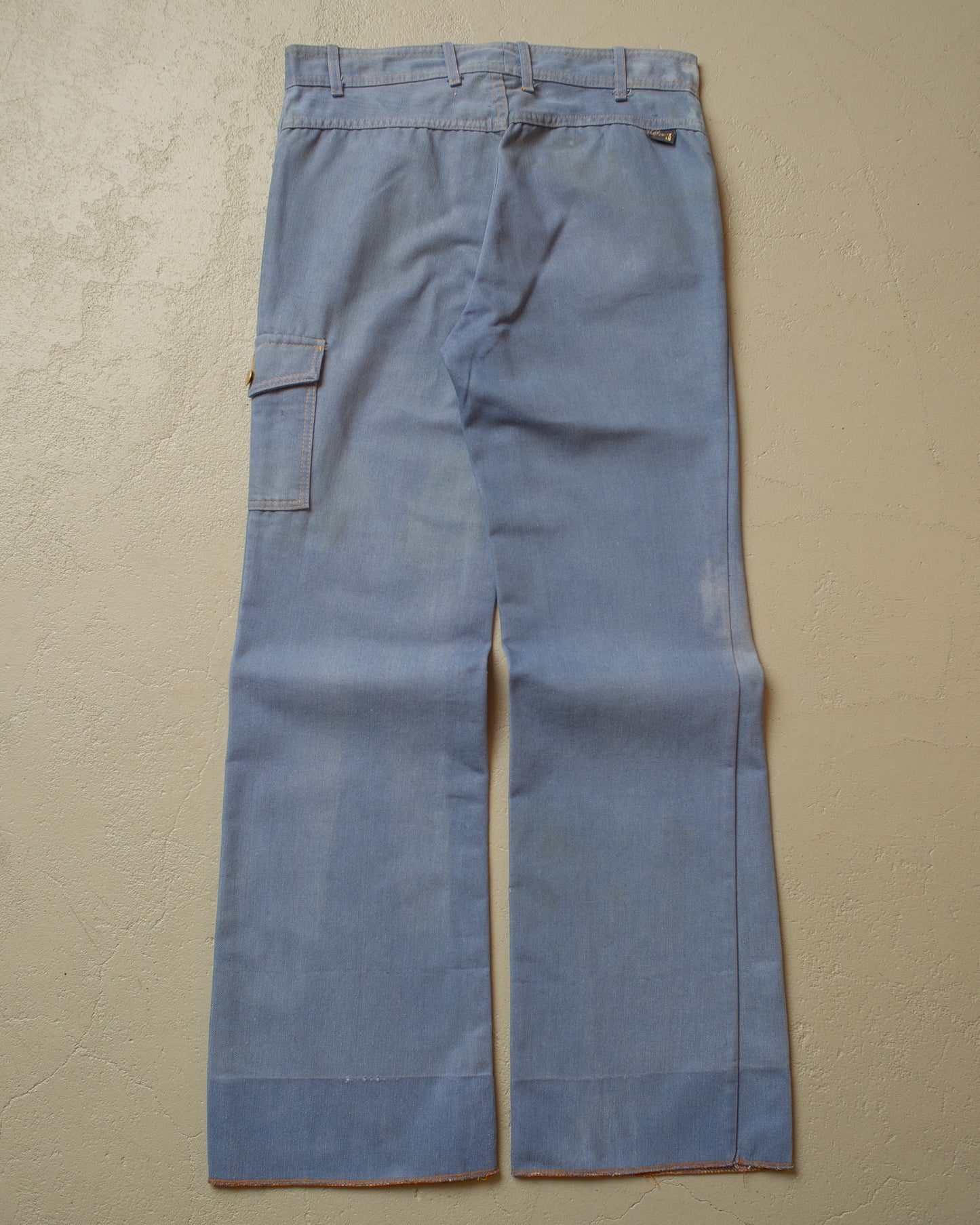 1970s Sunfaded Bootcut Jeans - W32 L33