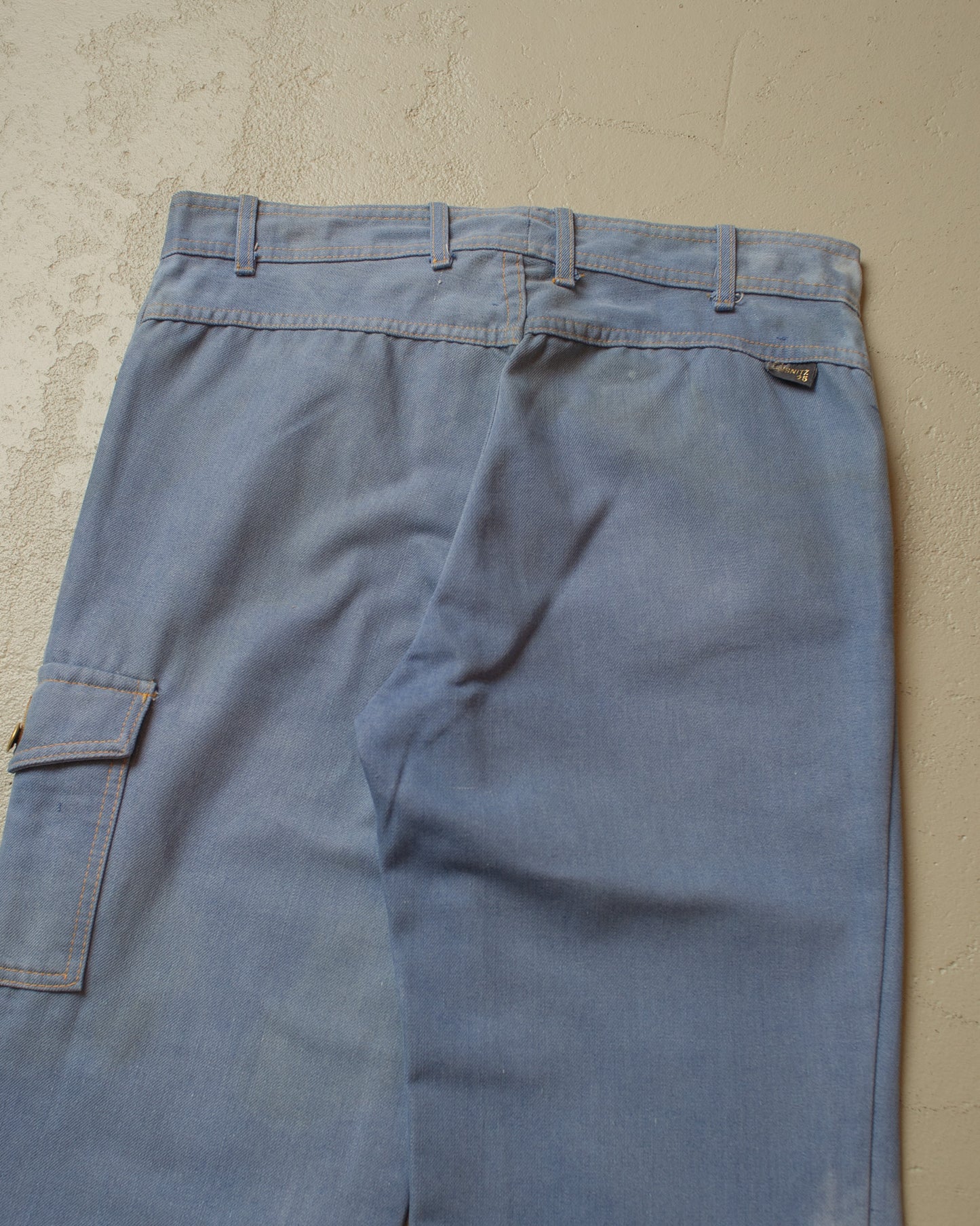 1970s Sunfaded Bootcut Jeans - W32 L33