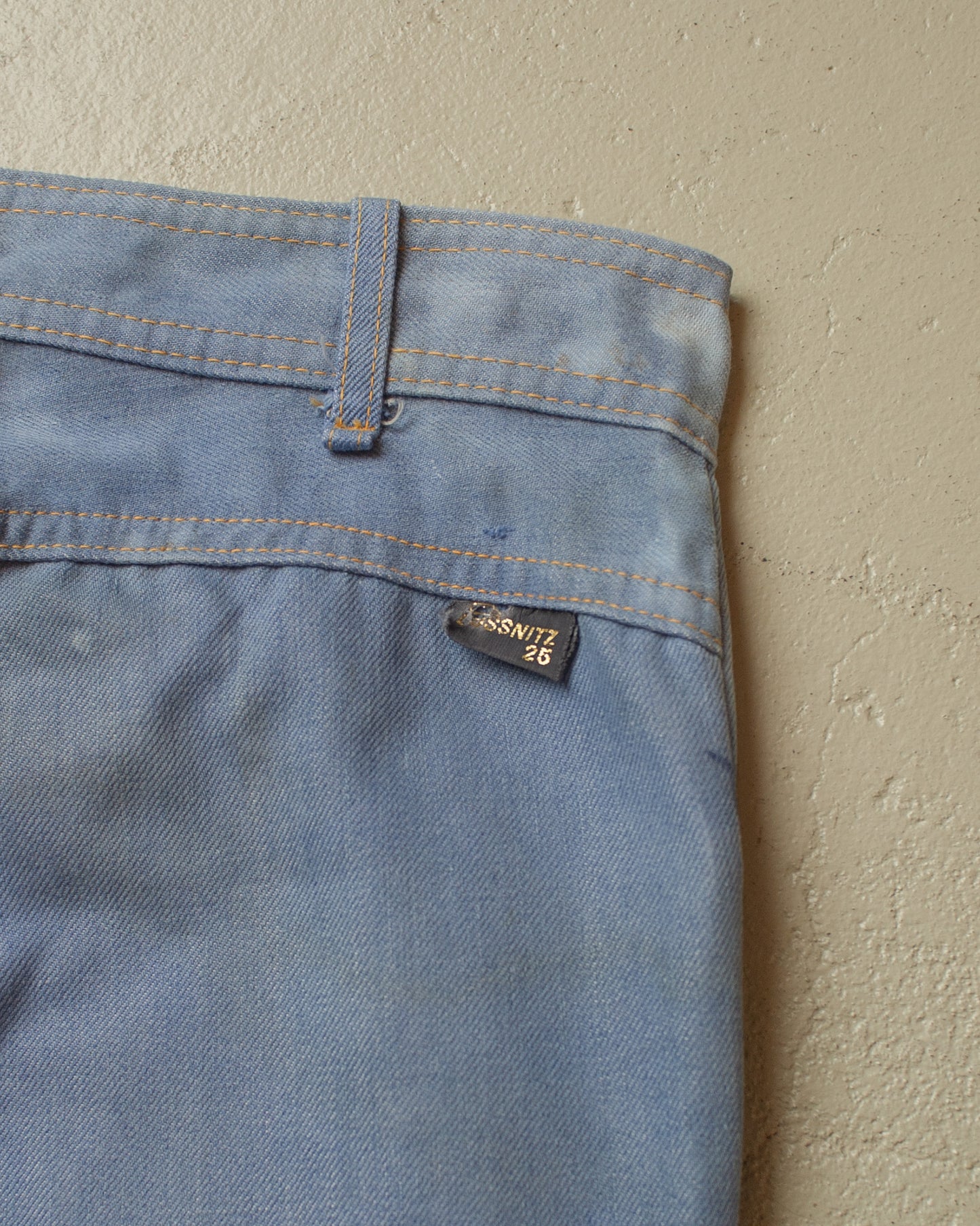 1970s Sunfaded Bootcut Jeans - W32 L33