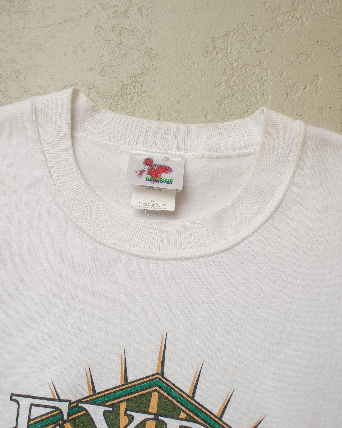 2000 Expo Hannover Sweatshirt white -  XXL/XXXL