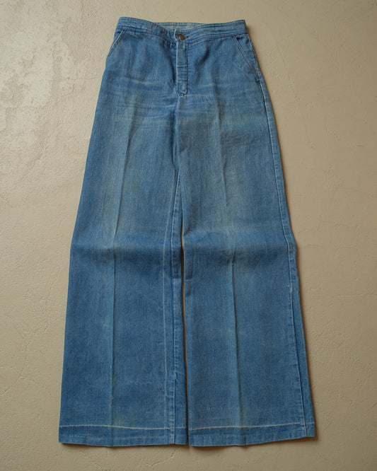 1970s Sta Jeans Bellbottom Jeans - W30 L35