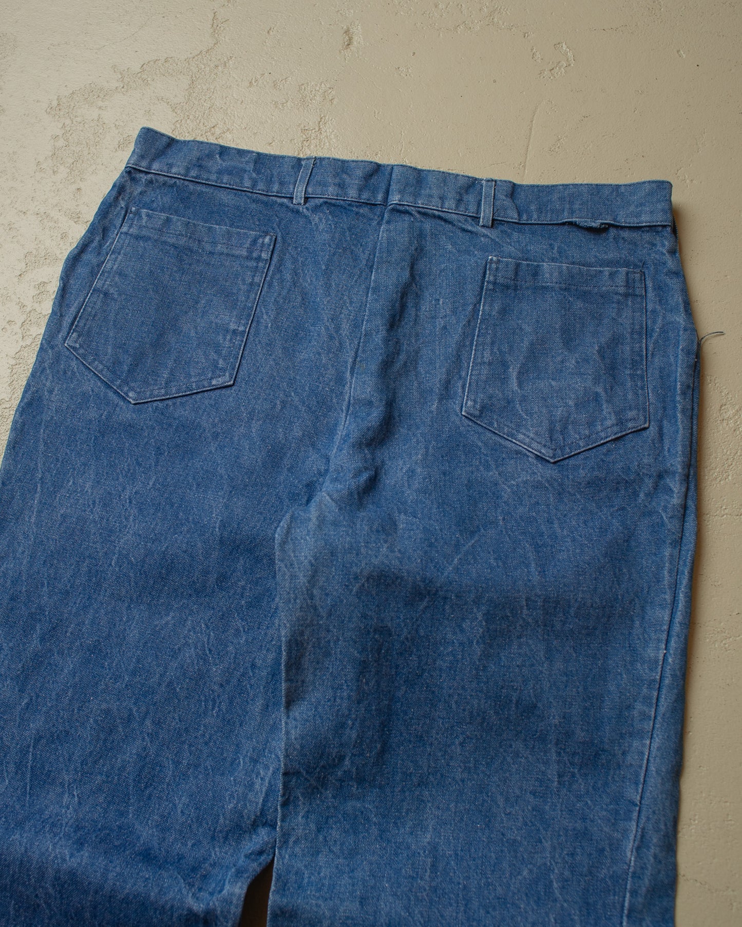 1980s Camel Flared Jeans - W34 L30