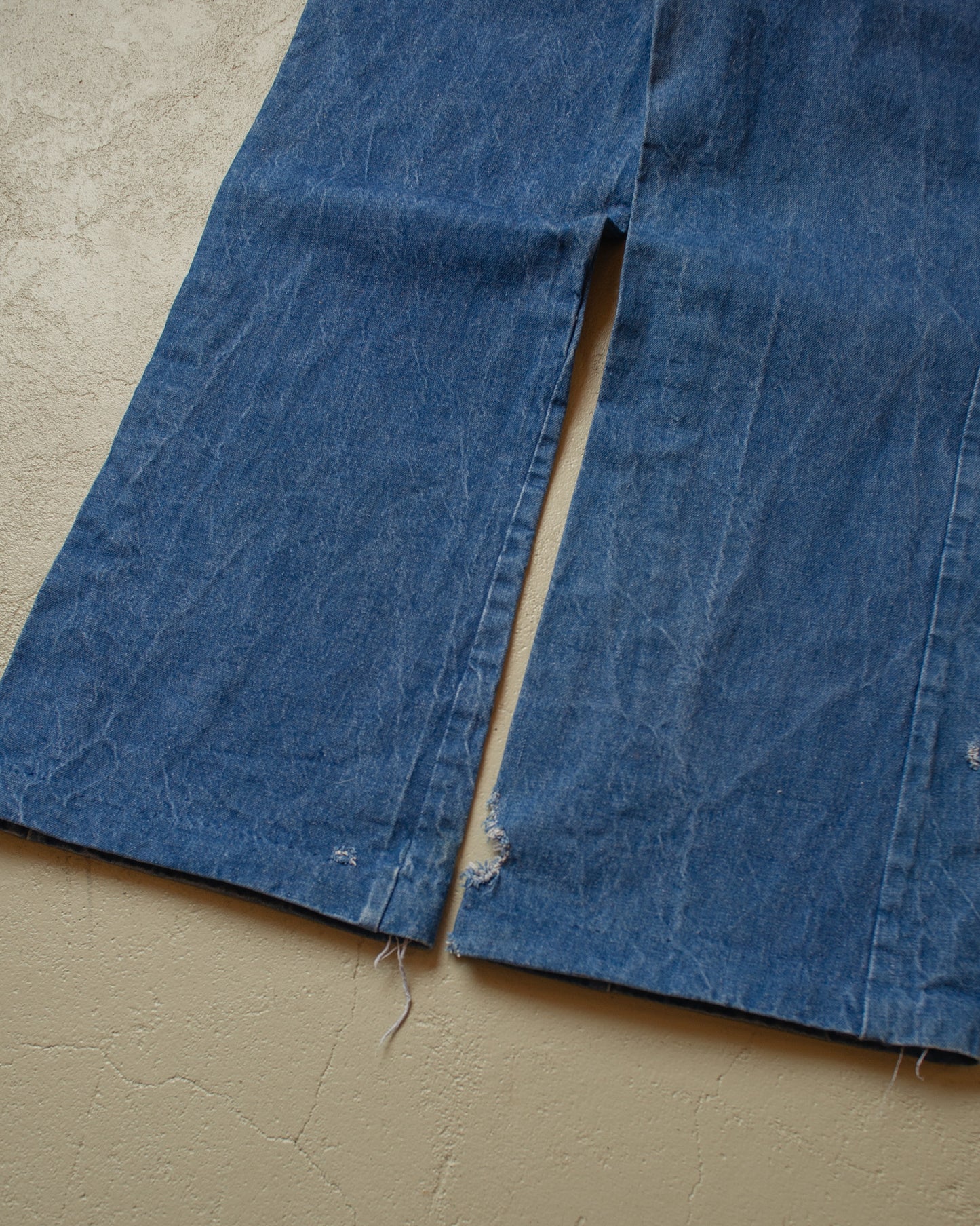 1980s Camel Flared Jeans - W34 L30