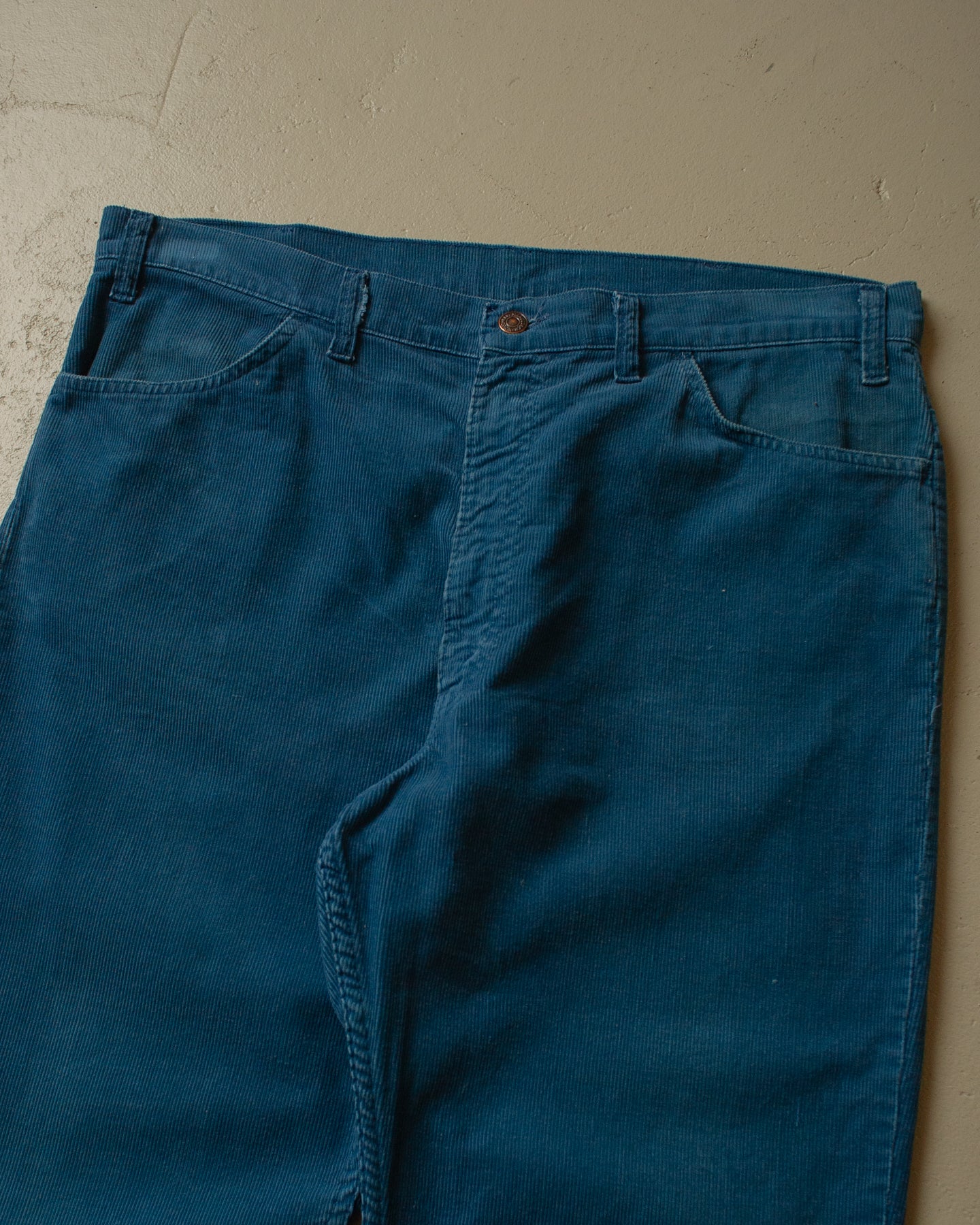 1979 Levi´s 646 Corduroy Flared Pants blue - 38x36