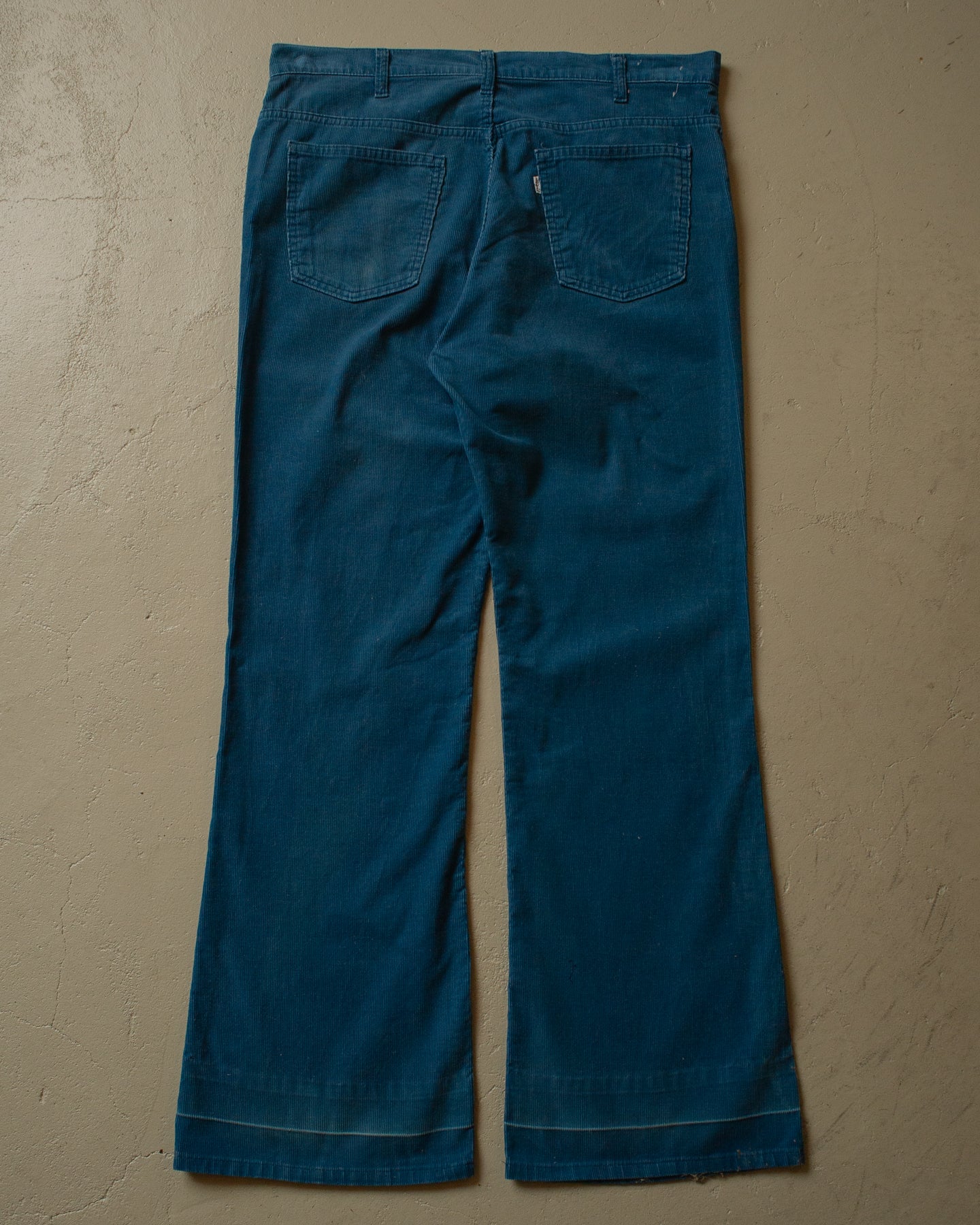 1979 Levi´s 646 Corduroy Flared Pants blue - 38x36