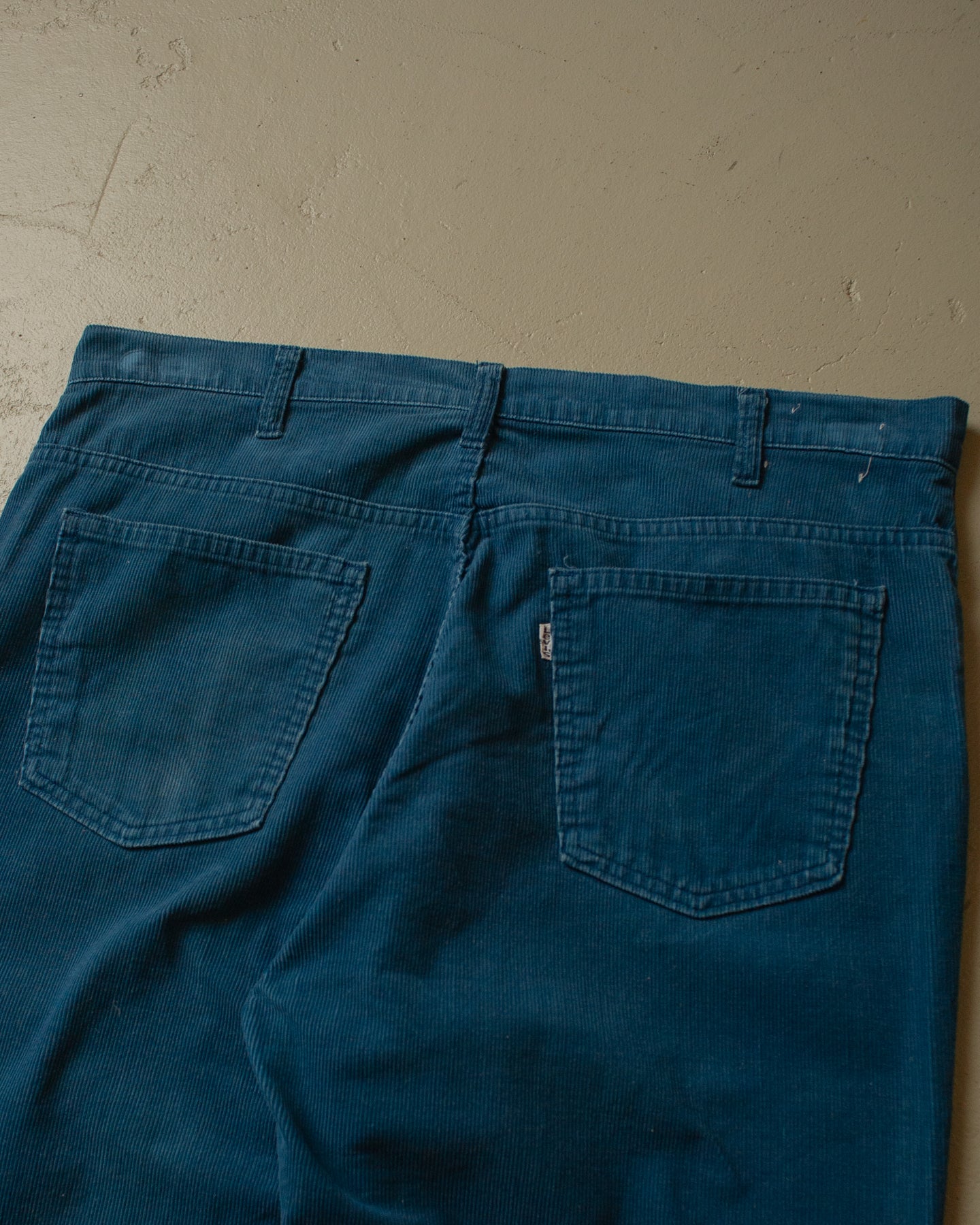 1979 Levi´s 646 Corduroy Flared Pants blue - 38x36