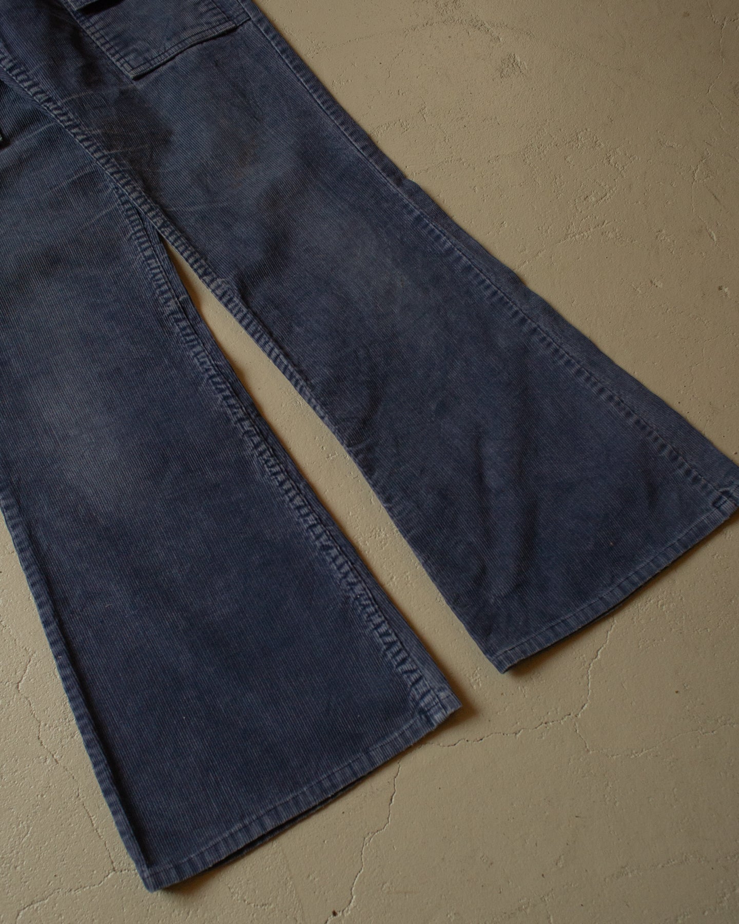 1975 Womens Levi´s 676 Corduroy Flared Pants grey - 30x30