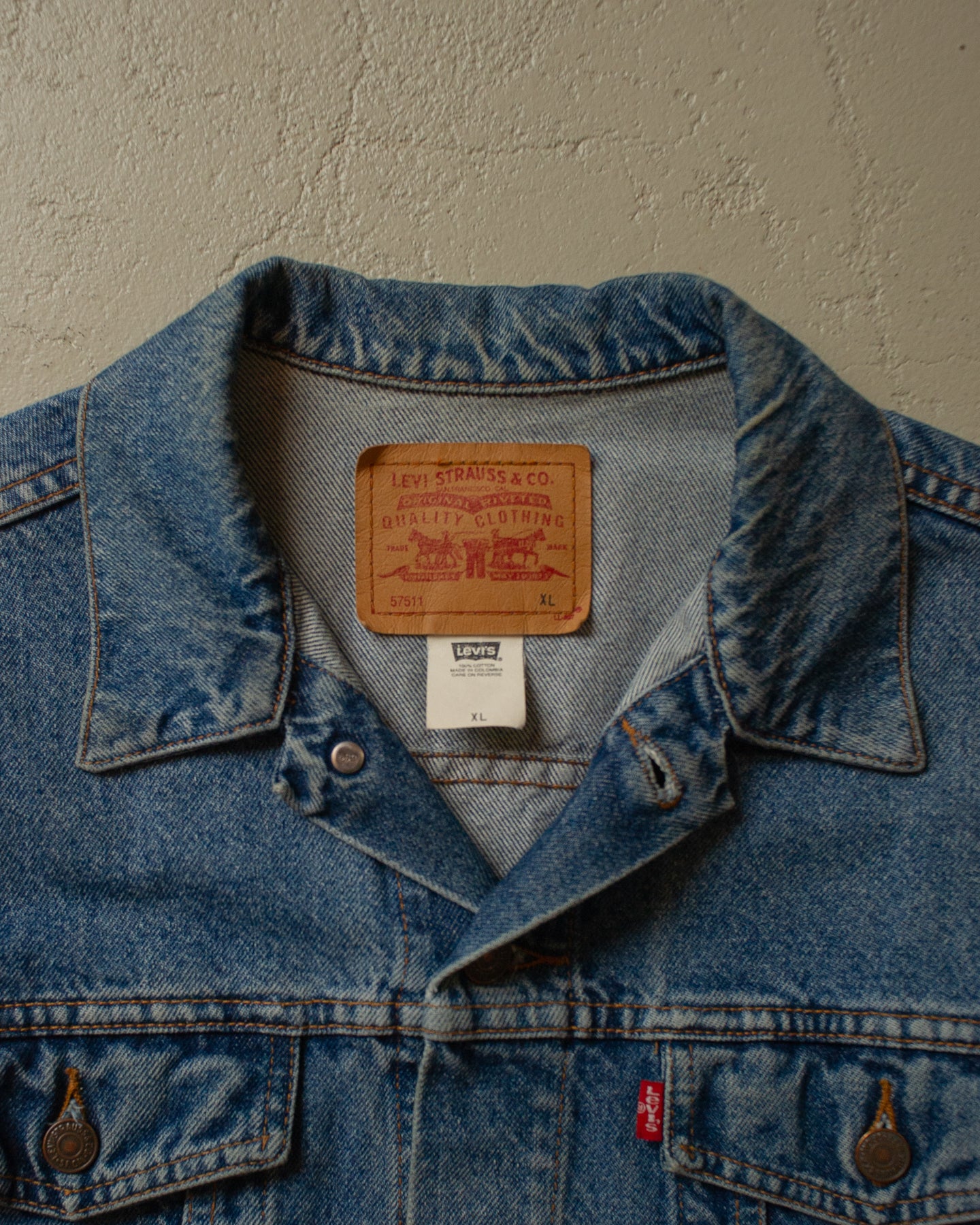 1991 Levi´s Type 3 Denim Jacket blue - XL