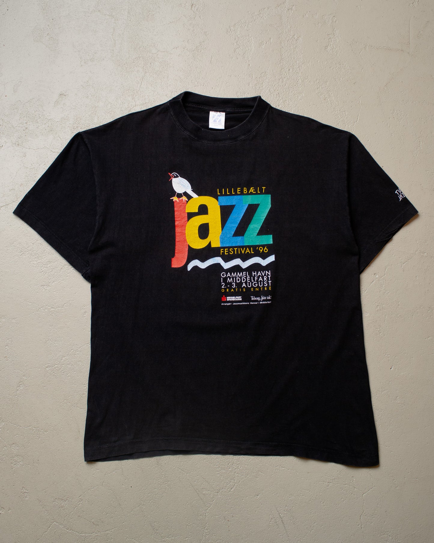 1996 Lillebealt Jazz Festival T-shirt black - L