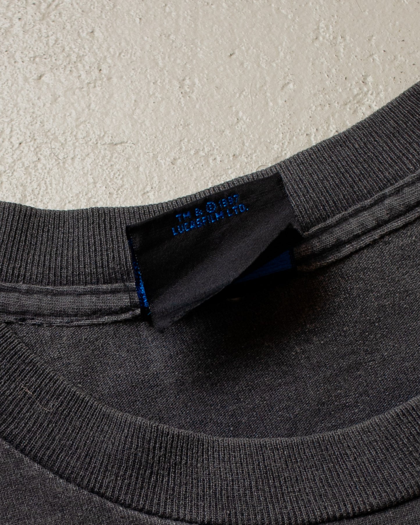 1997 Faded Star Wars R2-D2 T-shirt black - L