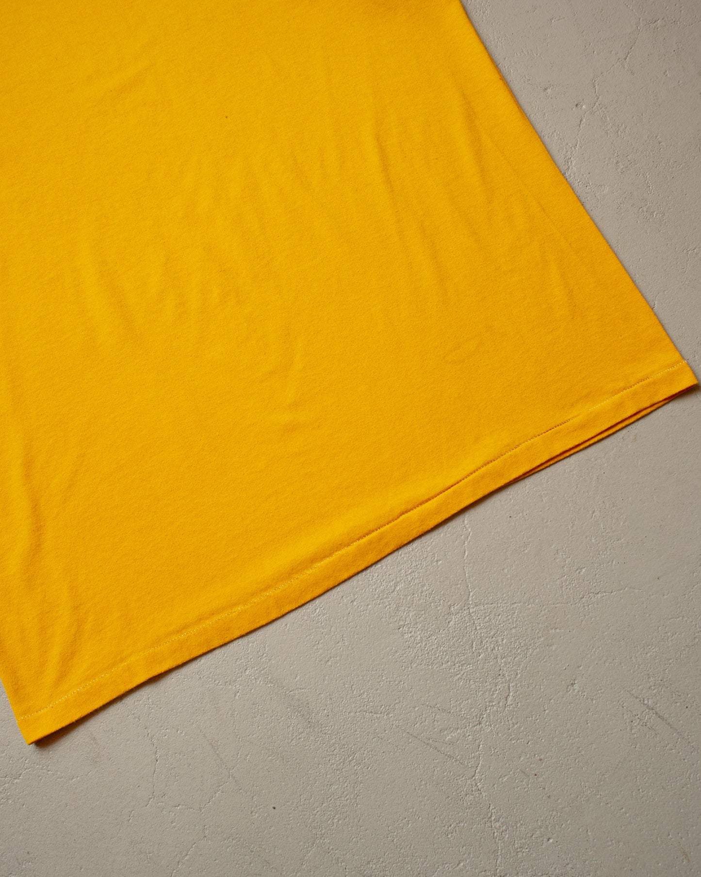 1970s "Give Bobby the Chair" T-shirt yellow - XL