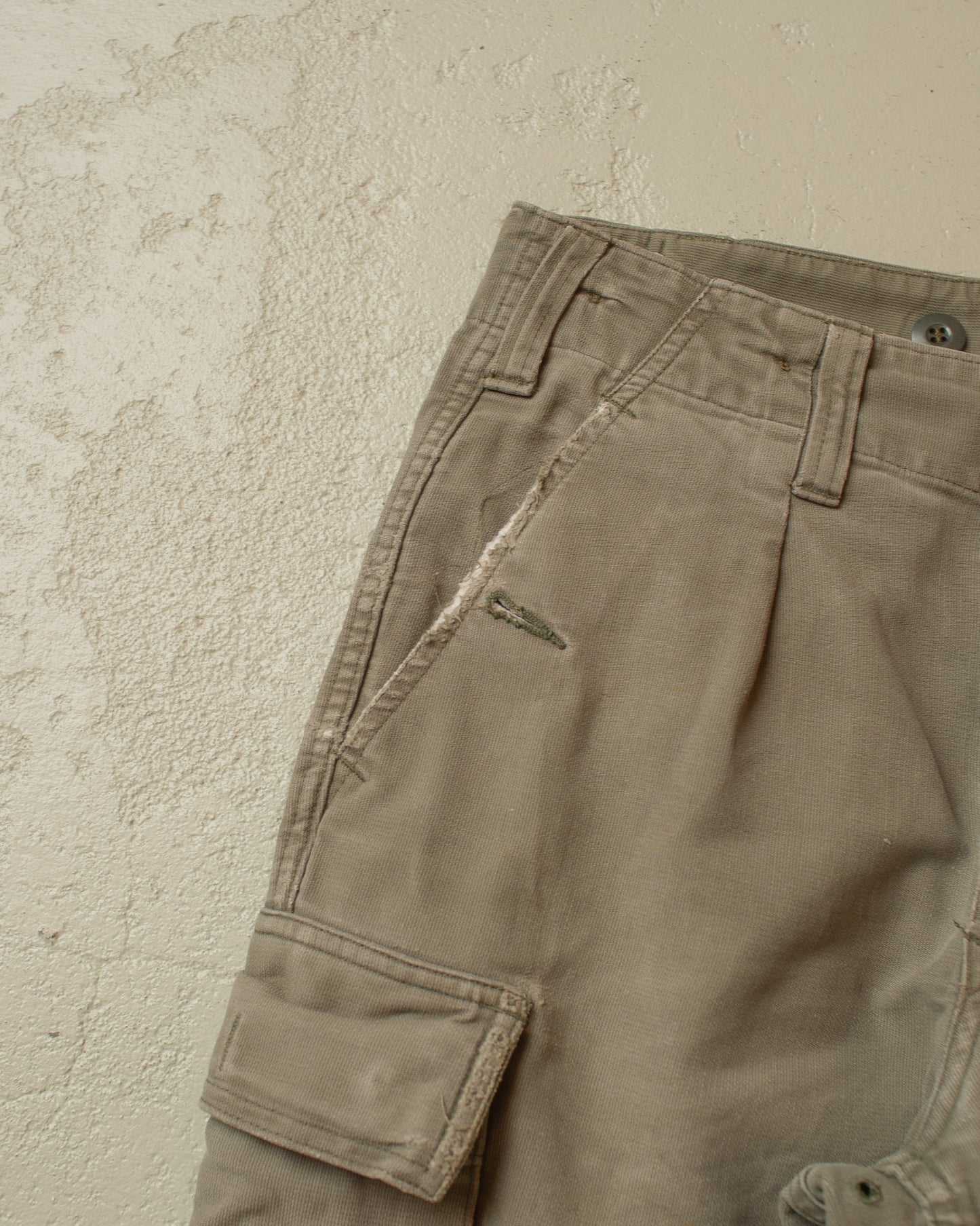 1980 Faded Workwear Cargo Pants grey - W28 L28