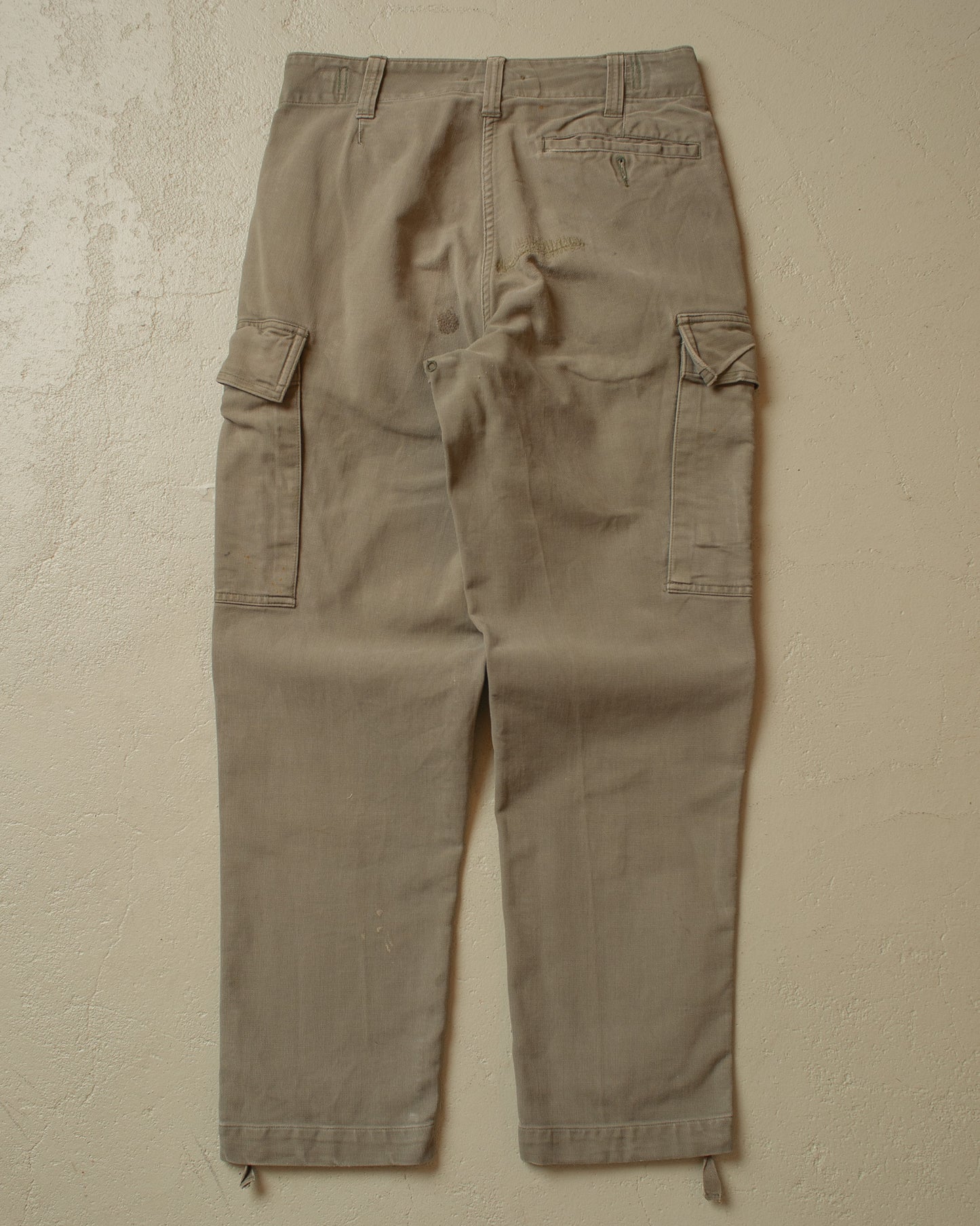 1980 Faded Workwear Cargo Pants grey - W28 L28