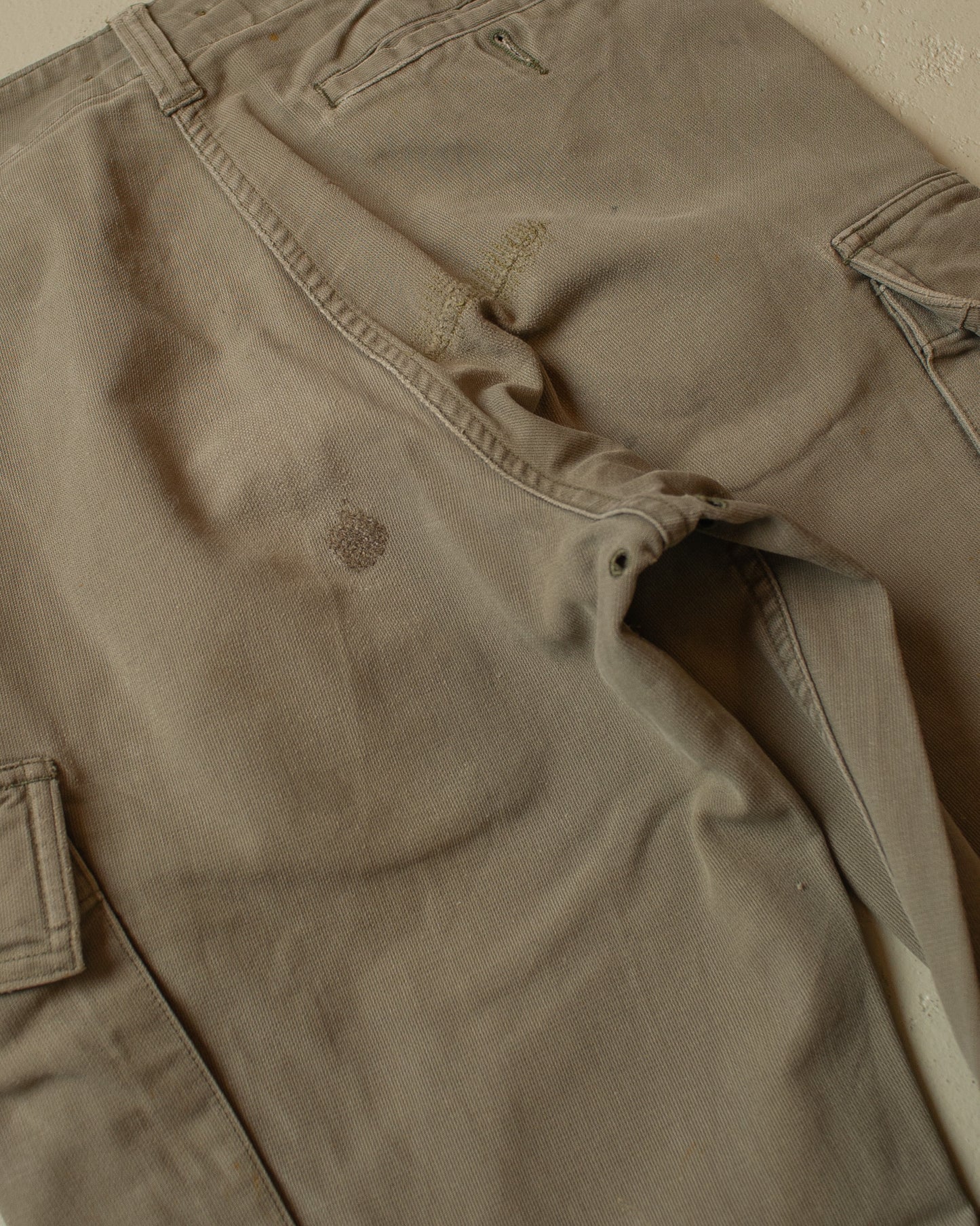 1980 Faded Workwear Cargo Pants grey - W28 L28