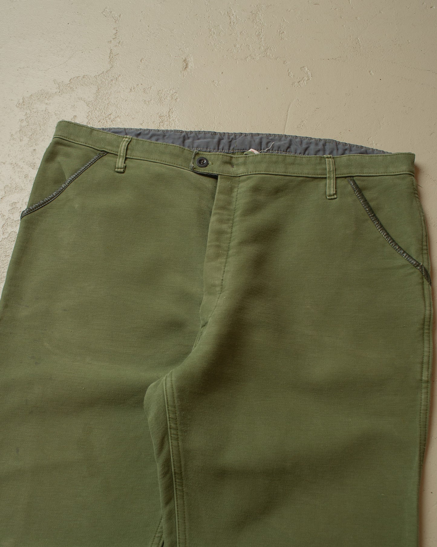 1970s Workwear Pants green - W41 L33