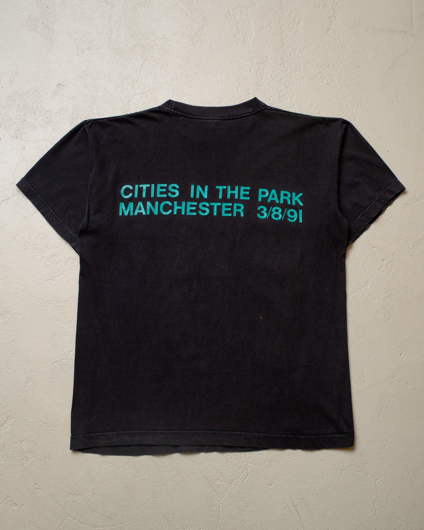 1991 The Wonder Stuff Band T-shirt black - L