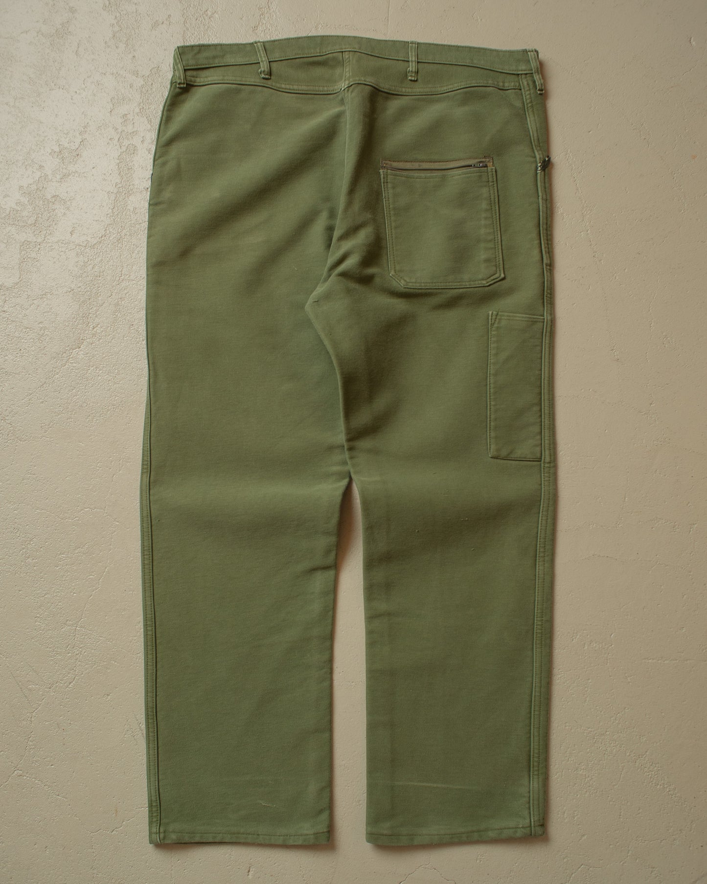 1970s Workwear Pants green - W41 L33