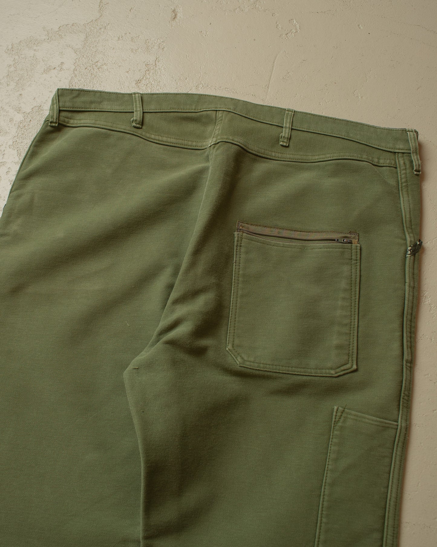 1970s Workwear Pants green - W41 L33