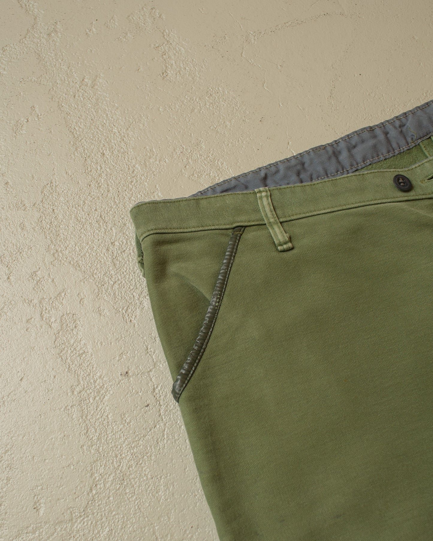 1970s Workwear Pants green - W41 L33