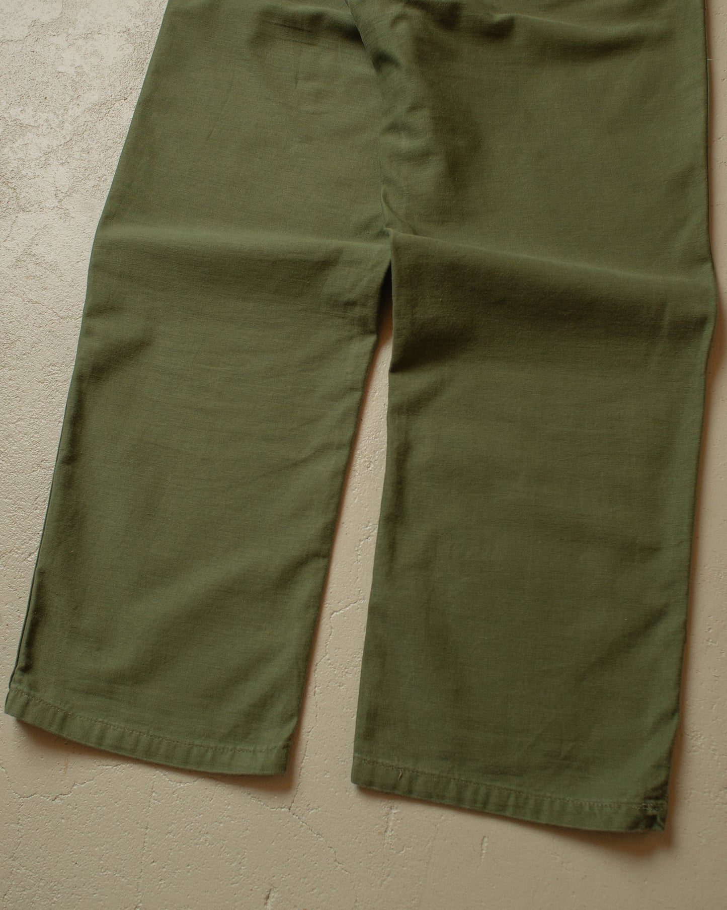 1960s/70s OG 107 Fatique Pants green - W33/34 L33