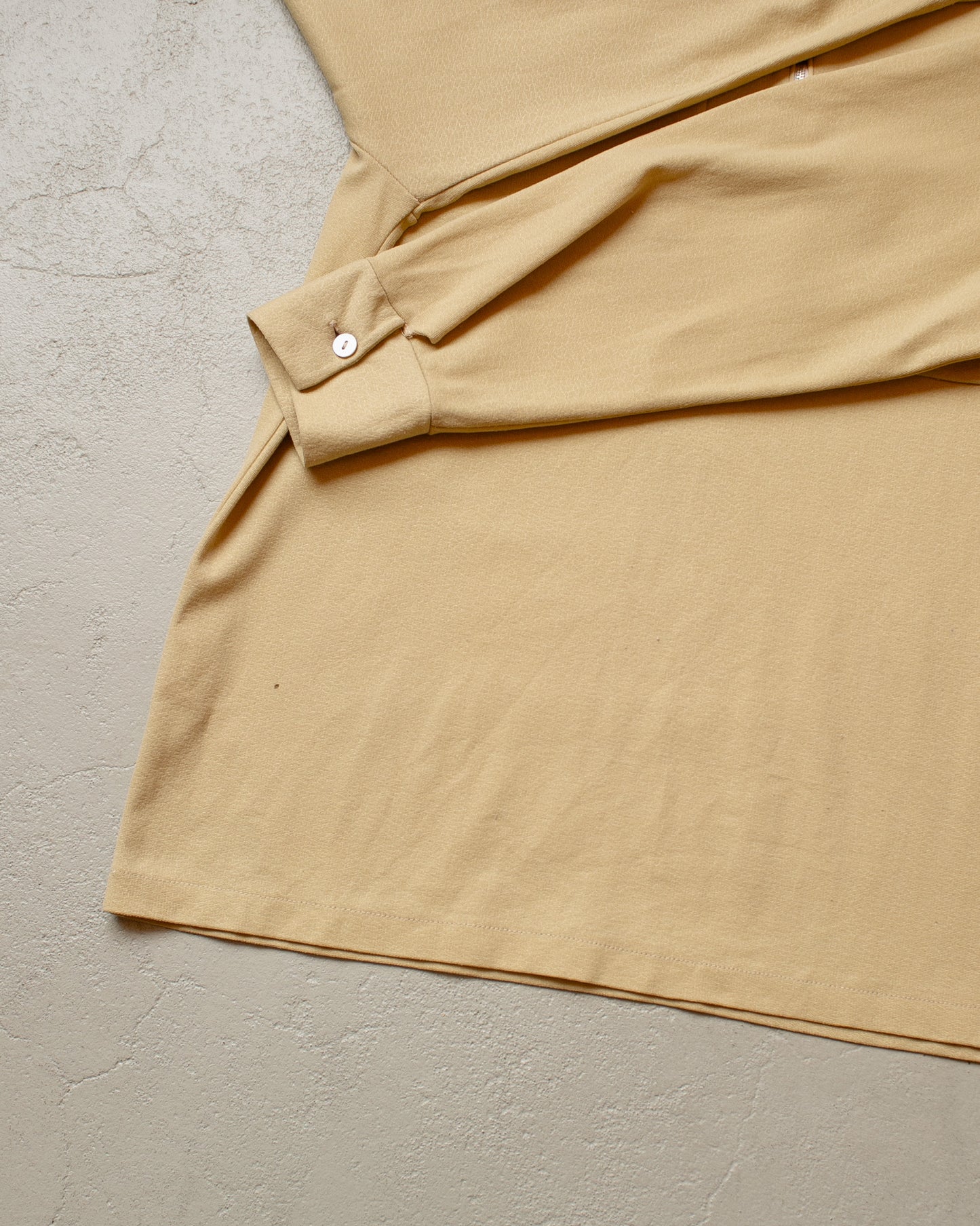 1950s Womens European Longsleeve Shirt beige - M