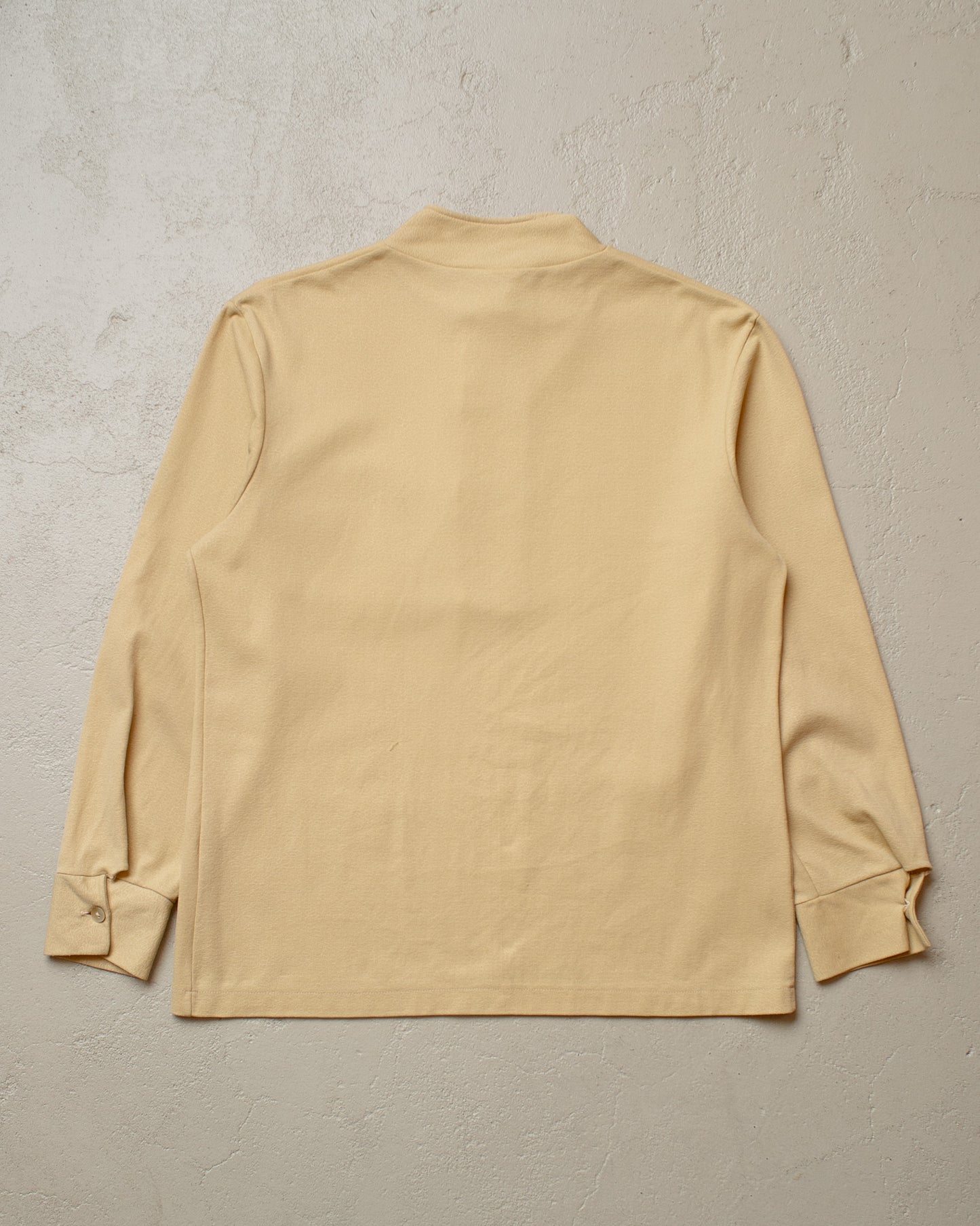 1950s Womens European Longsleeve Shirt beige - M
