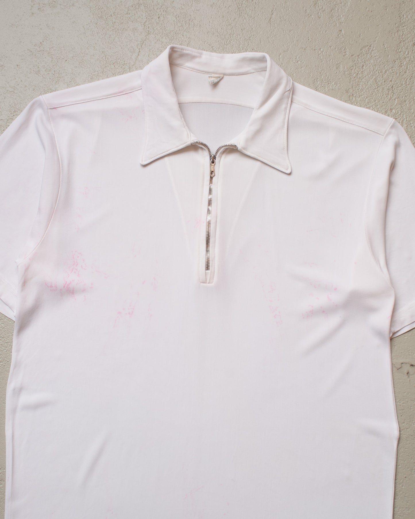 1940s/50s German Spearpoint Sport Shirt white - XS/S