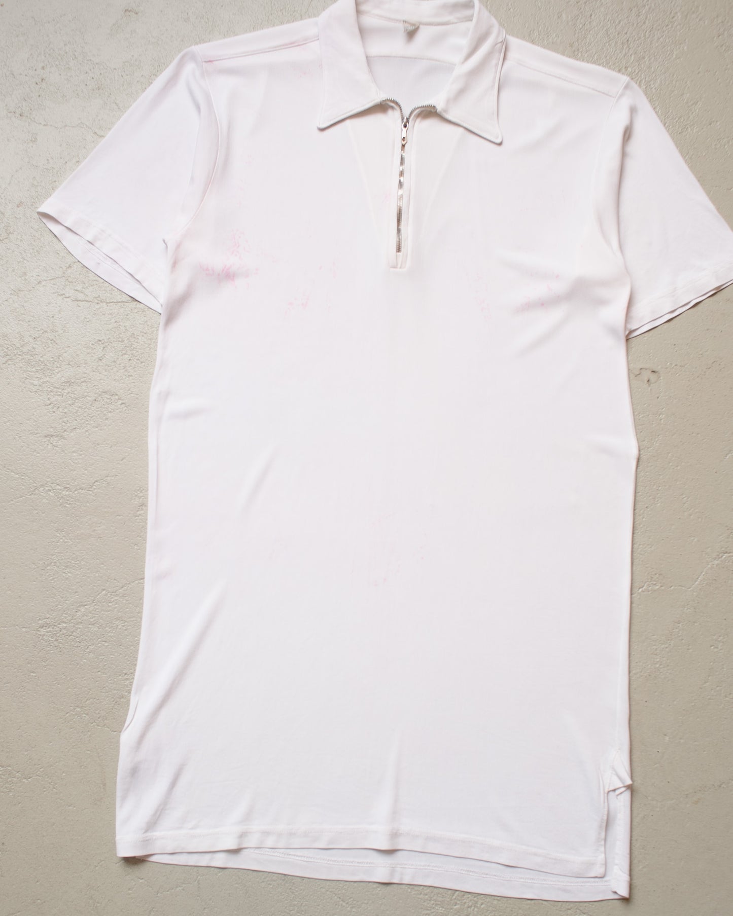 1940s/50s German Spearpoint Sport Shirt white - XS/S