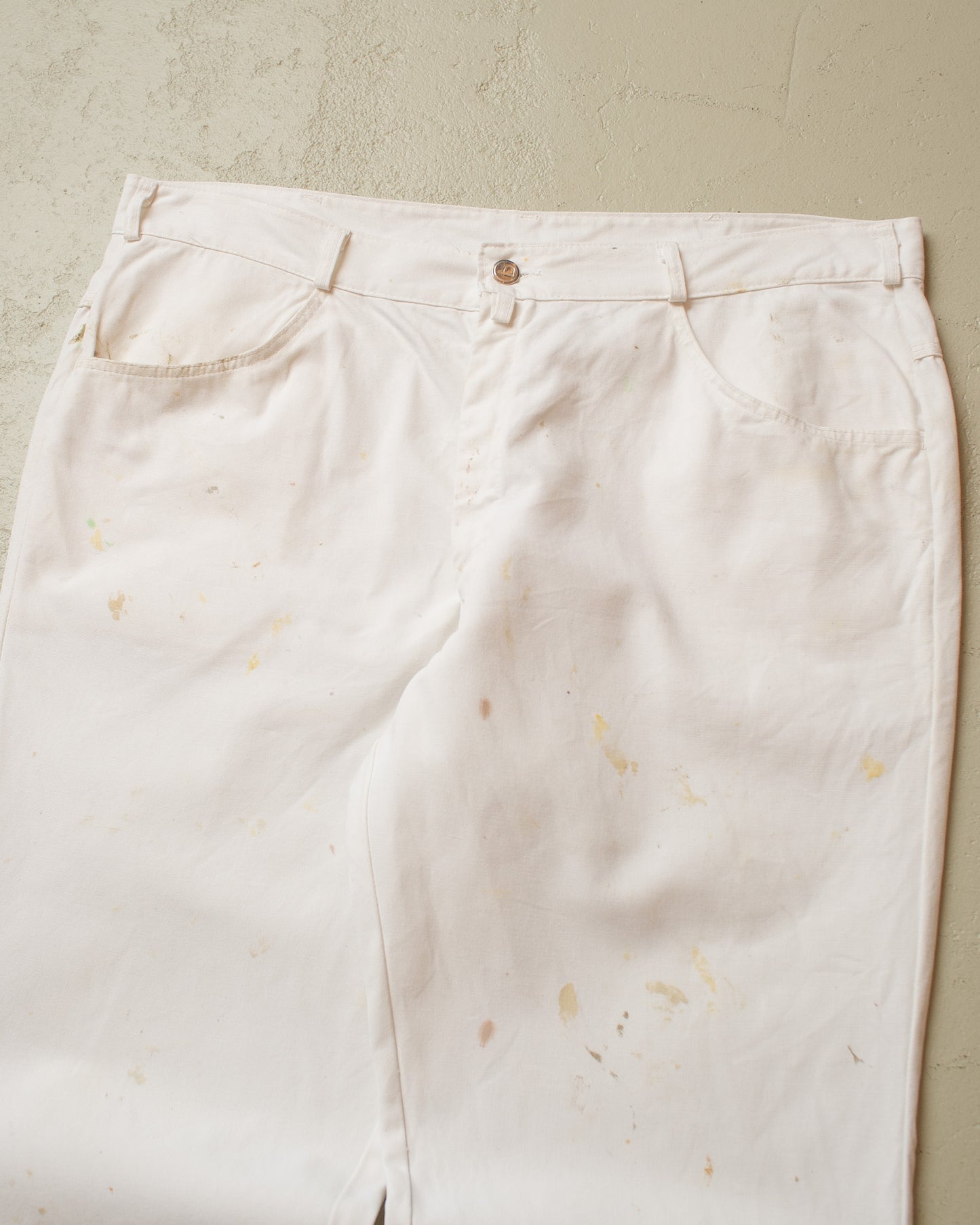 1960s/70s Painter Workwear Pants white - W38 L30