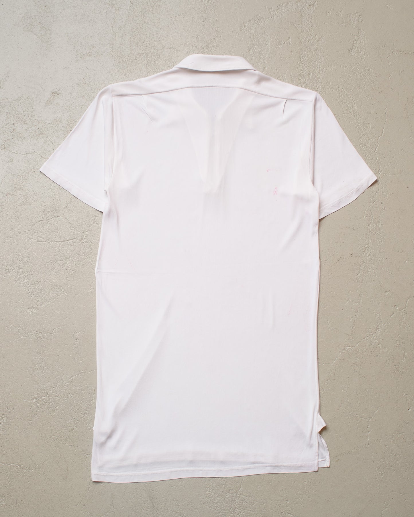 1940s/50s German Spearpoint Sport Shirt white - XS/S