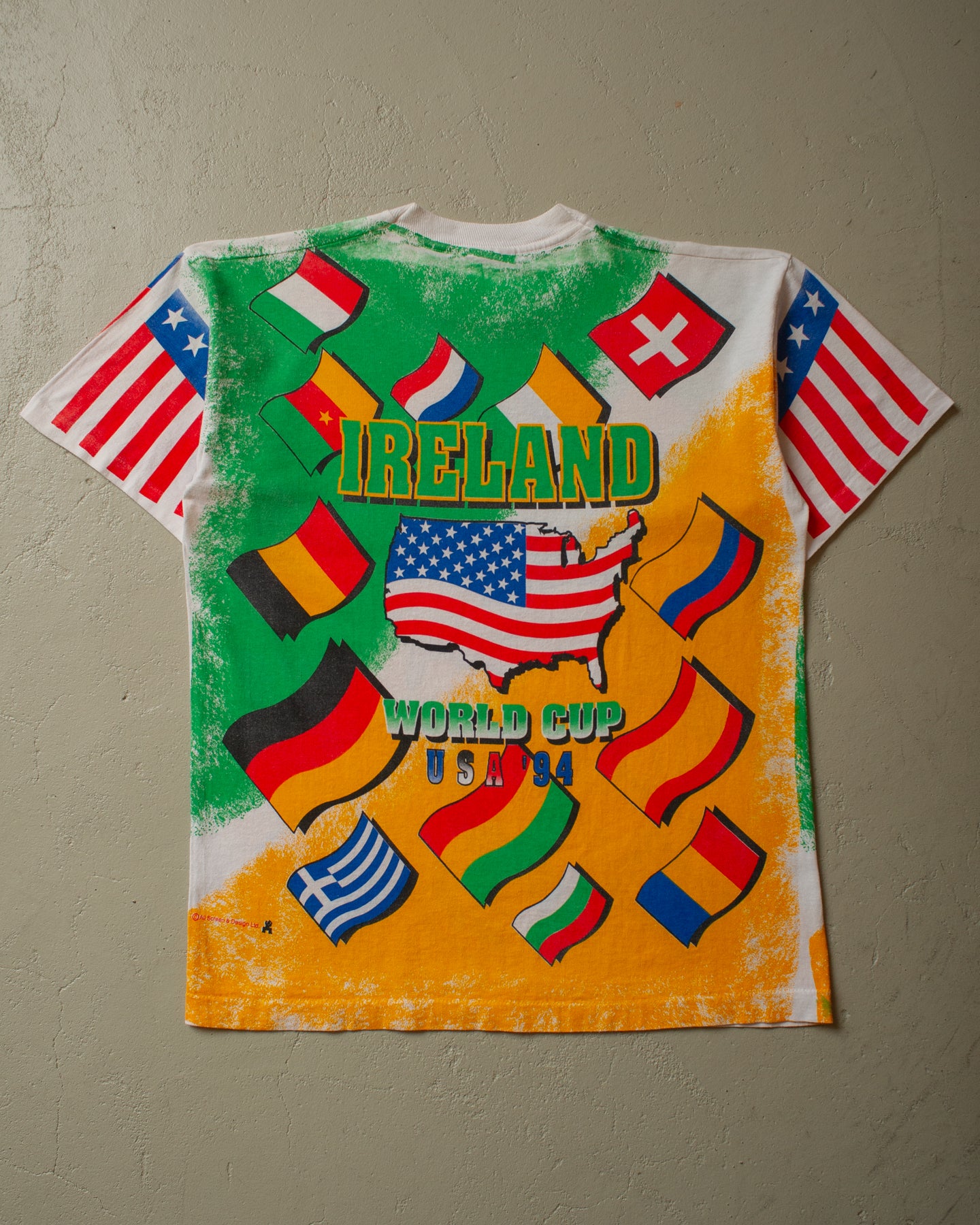 1994 USA World Cup Ireland AOP T-shirt multi - L