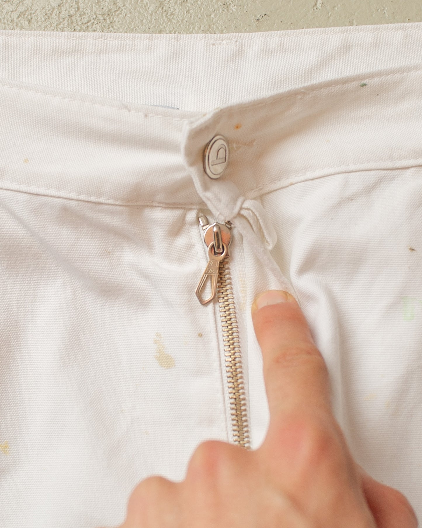 1960s/70s Painter Workwear Pants white - W38 L30