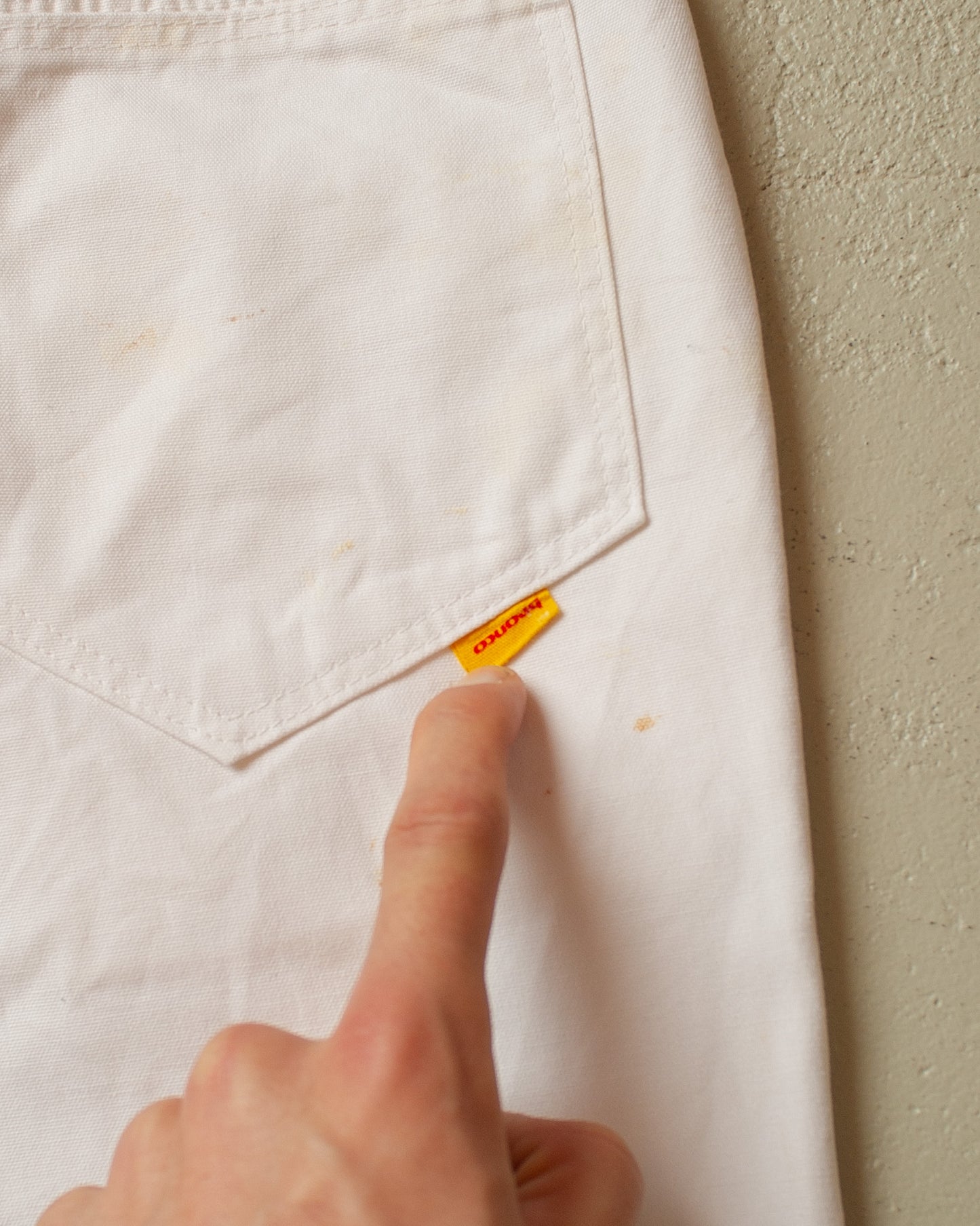 1960s/70s Painter Workwear Pants white - W38 L30